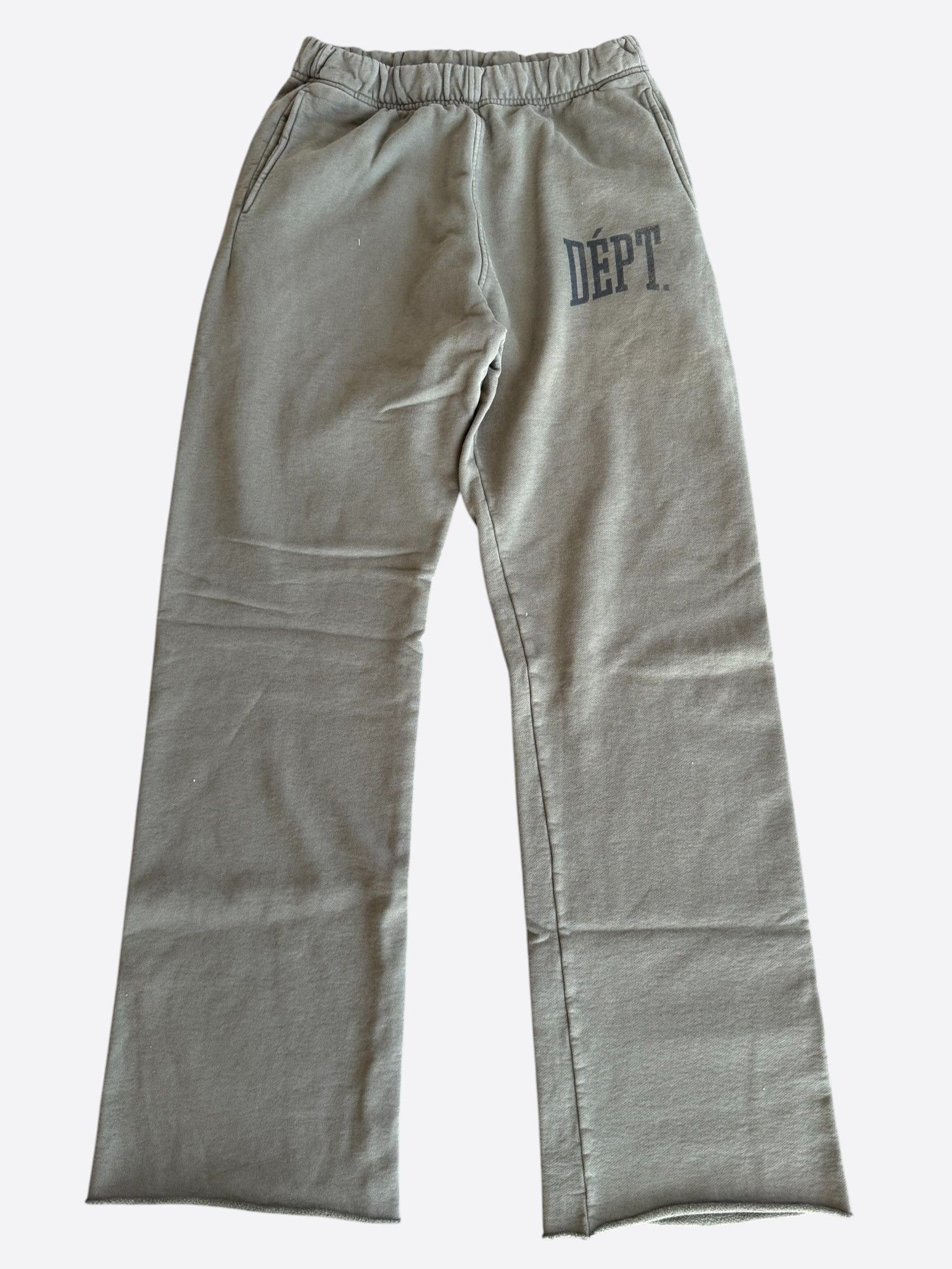 Gallery Dept. Gallery Dept Olive & Black Dept Logo Sweatpants Size US 34 / EU 50 - 1 Thumbnail