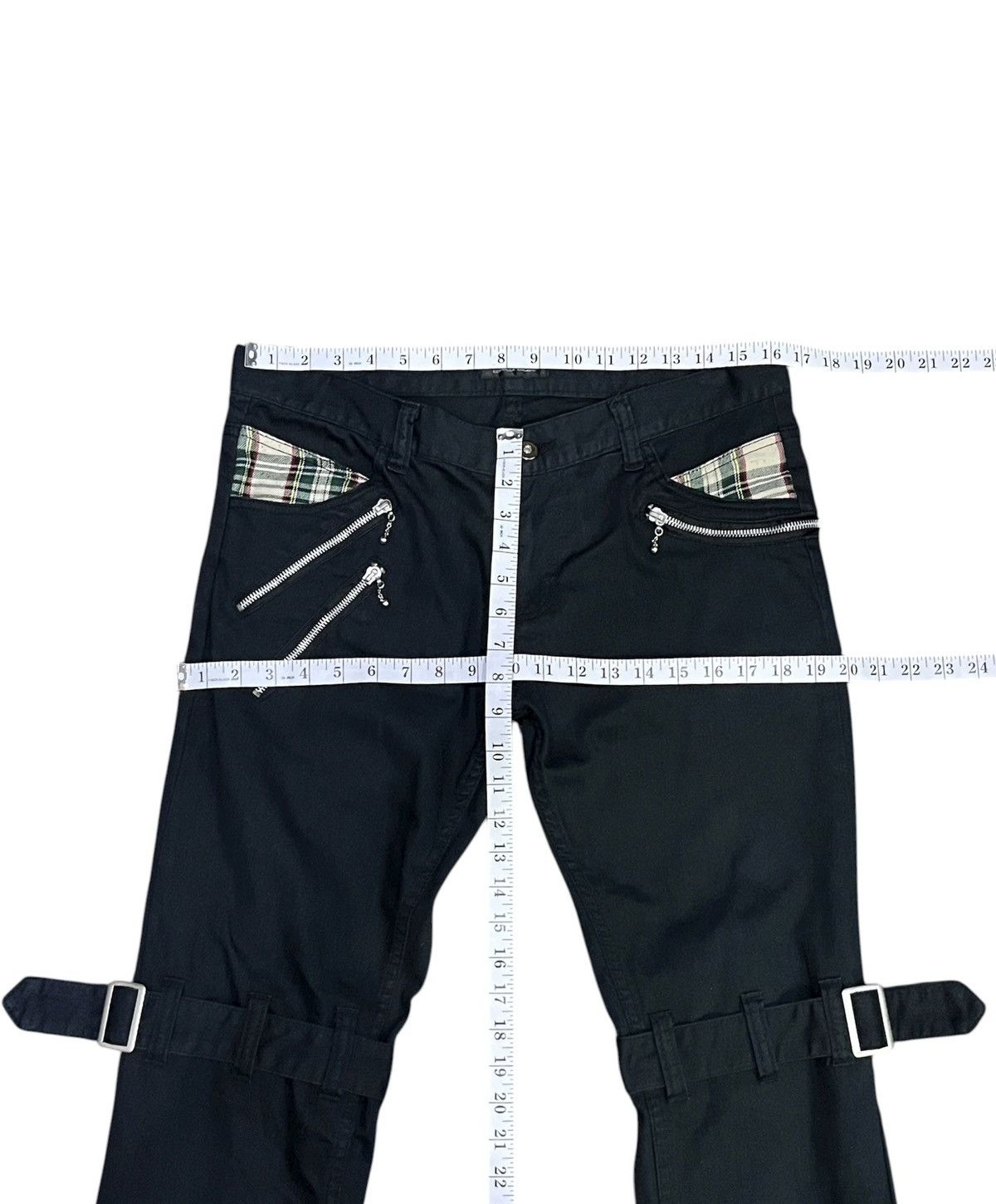Complex RARE🔥Vintage Complex Escape Bondage Grunge Zipper Pants 32" Size US 32 / EU 48 - 12 Thumbnail
