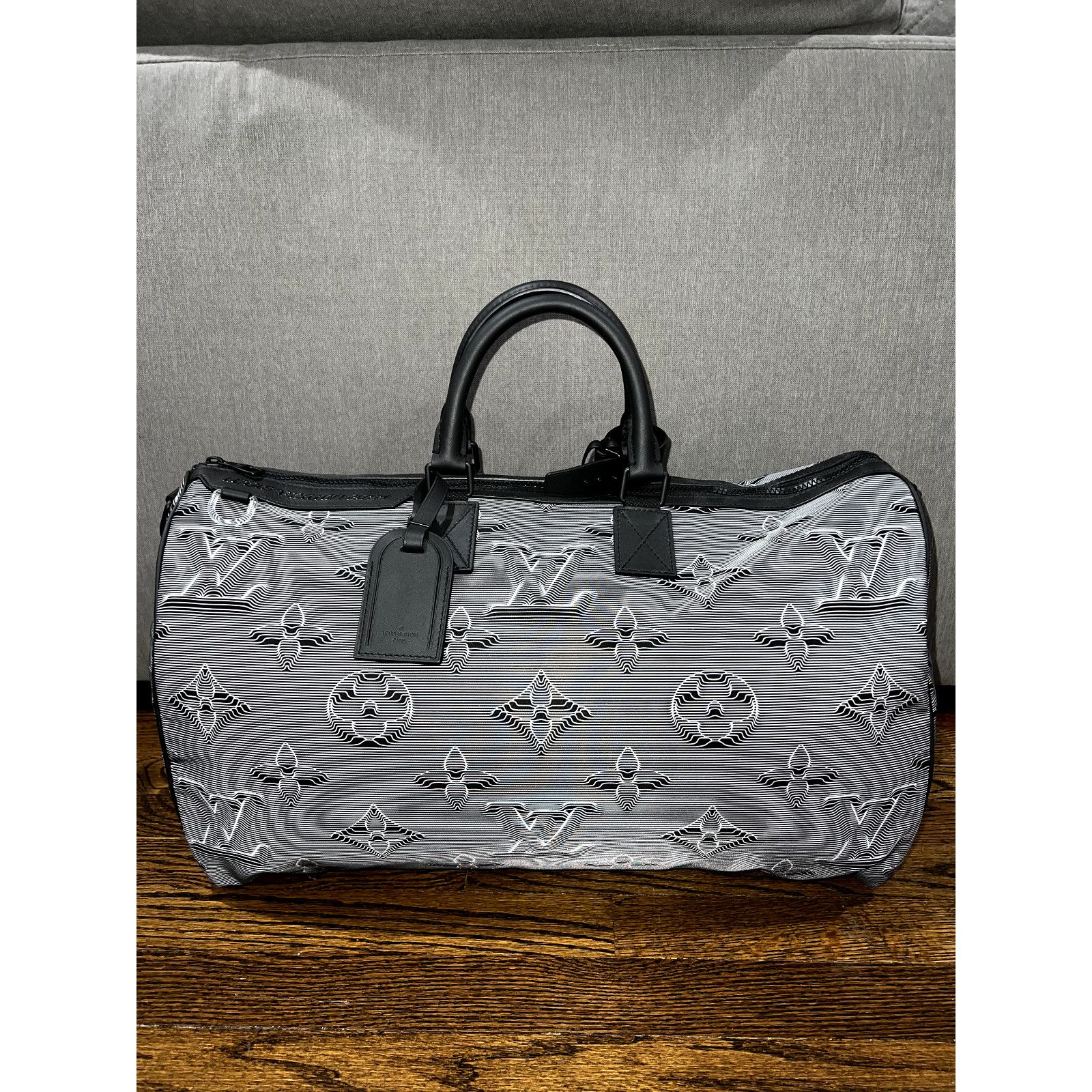 Louis Vuitton Louis Vuitton Keepall Bandouliere 3D 2054 Logo Travel Bag Size ONE SIZE - 2 Thumbnail