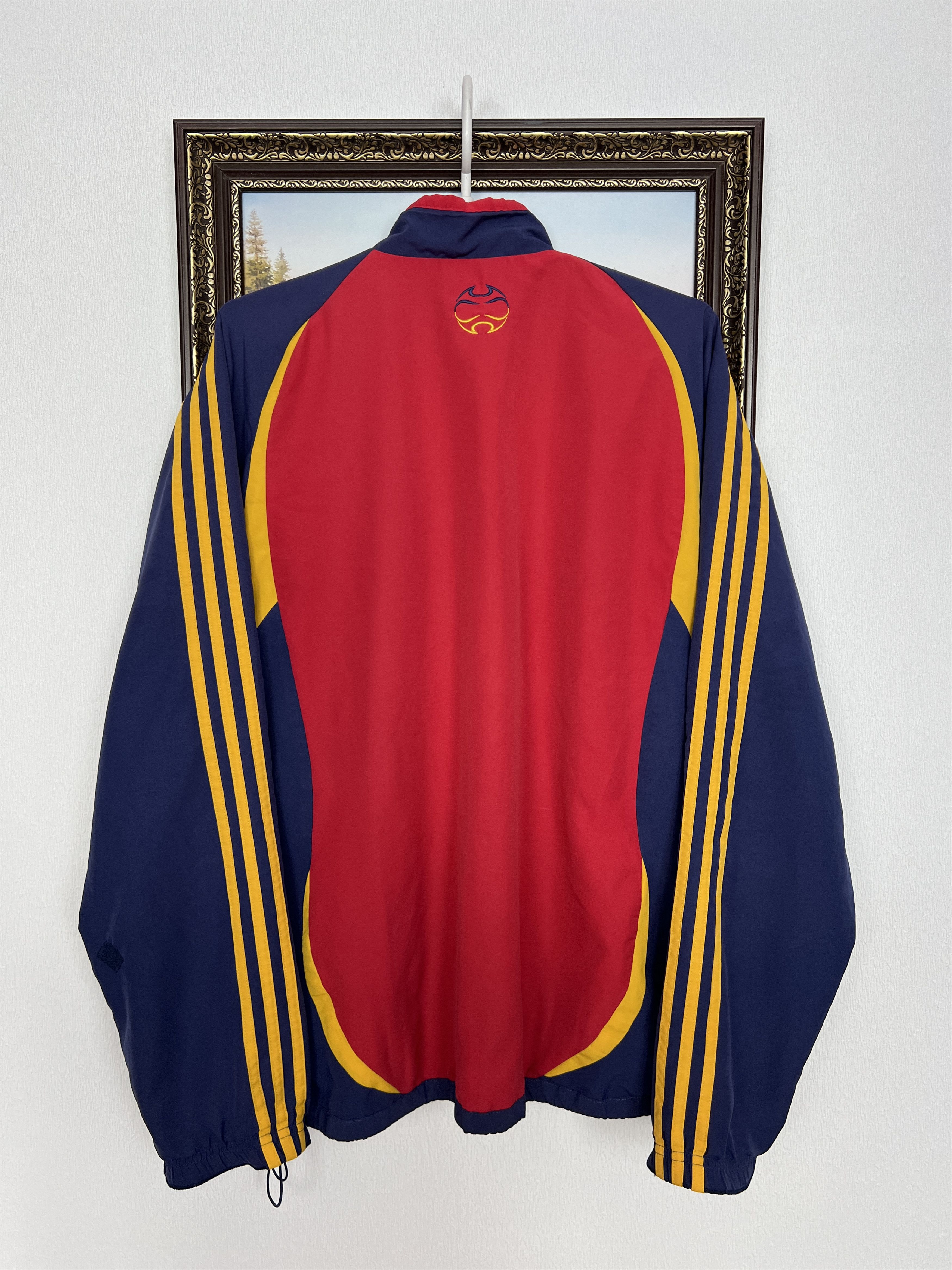 Adidas Vintage Romania Football Jacket Soccer Track Top Zip Size US M / EU 48-50 / 2 - 9 Thumbnail