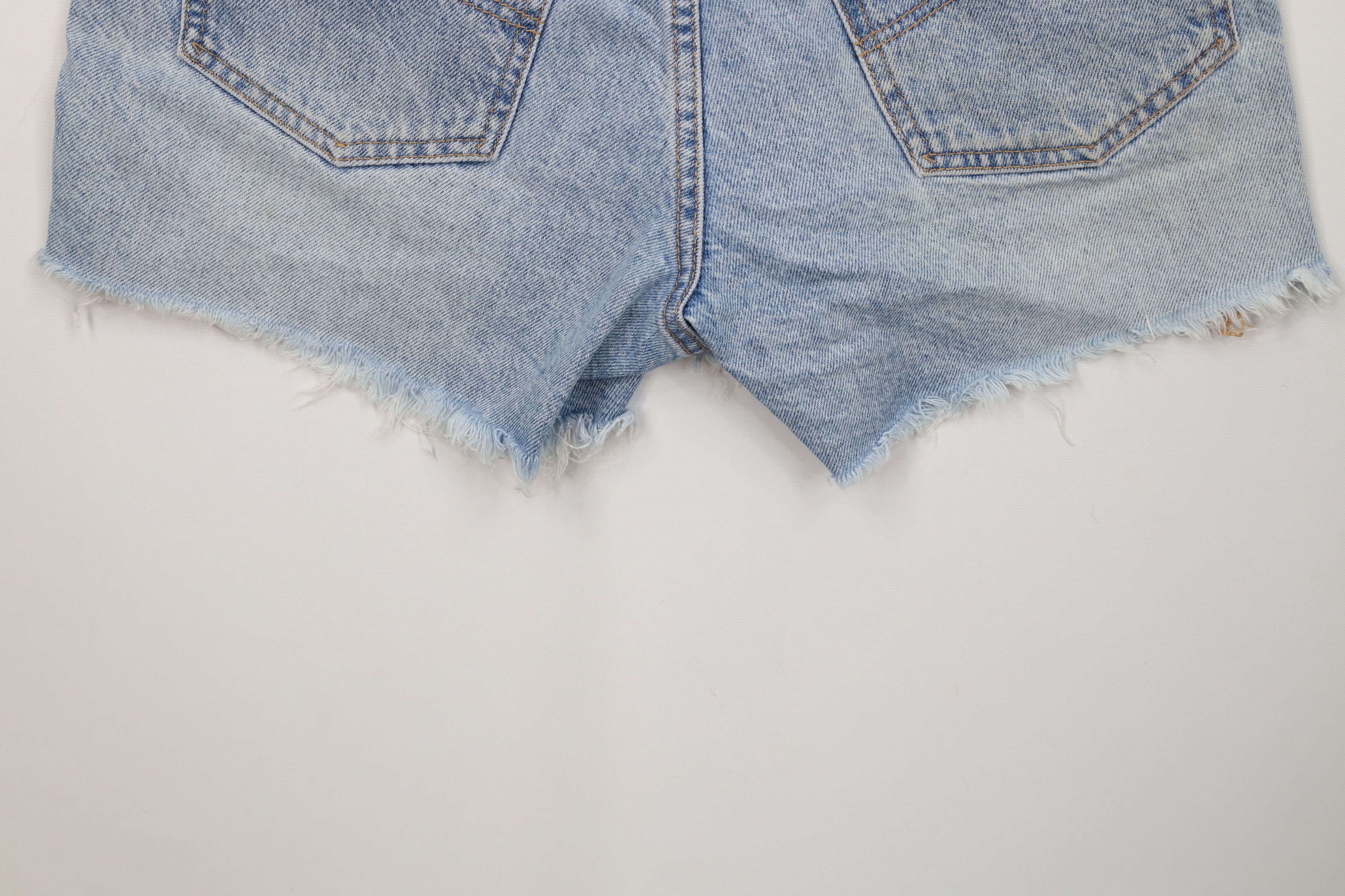 Vintage Vintage 90s Y2K MUDD Cut Off Denim Jean Shorts Jorts Size 28" / US 6 / IT 42 - 13 Thumbnail