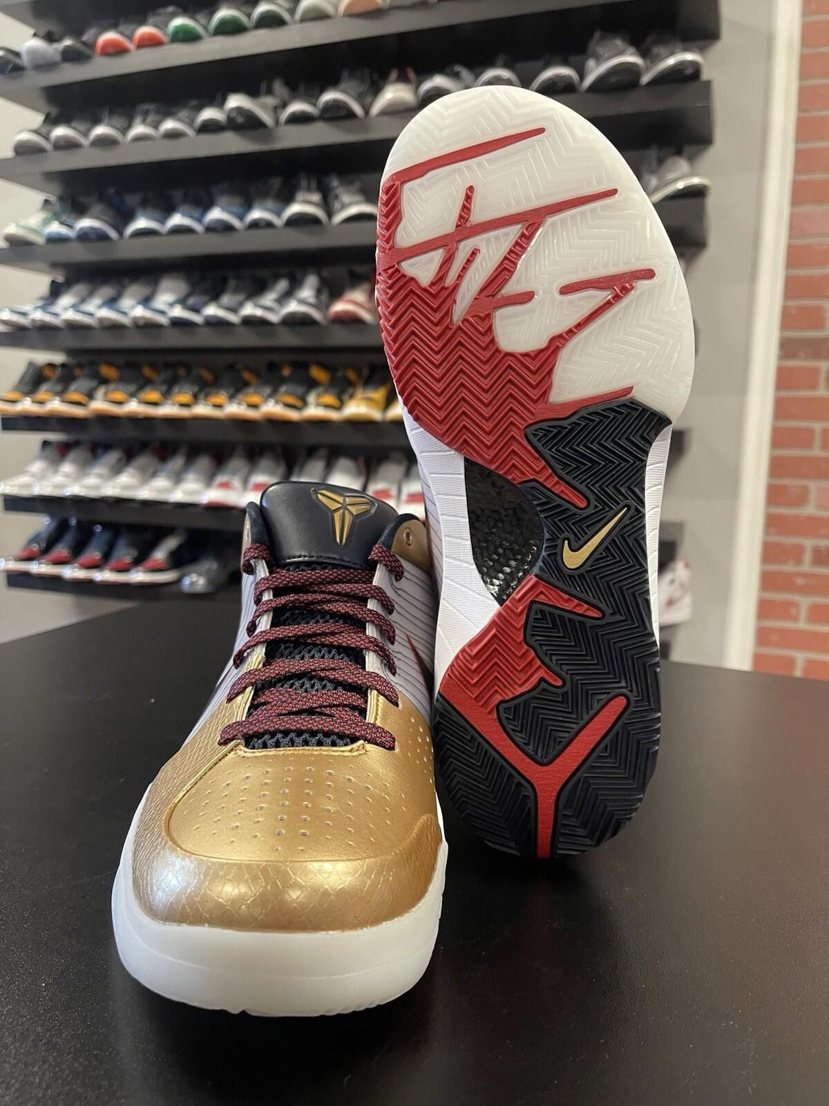 Nike Size 10 - Nike Kobe 4 Protro Gold Medal (FQ3544-100) Men's Size US 10 / EU 43 - 9 Thumbnail