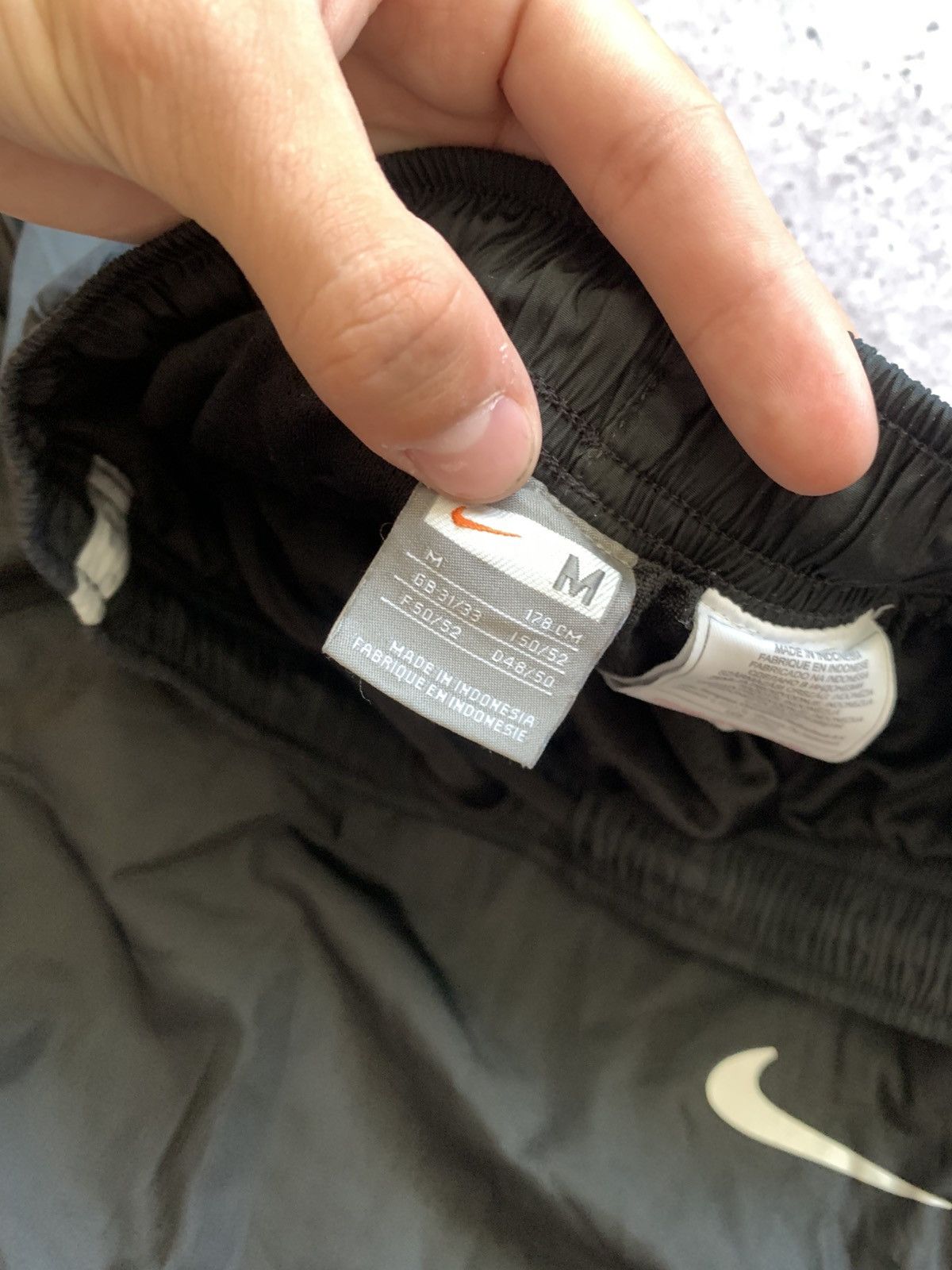 Nike 🔥VINTAGE NIKE TRACK PANTS DRILL SWEATPANTS Size US 32 / EU 48 - 10 Thumbnail