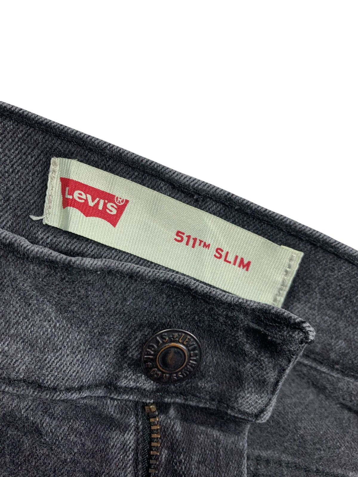 Levi's × Levi's Made & Crafted × Levi's Vintage Clothing Levis 511 washed grey flare Jeans Pants Size 28" / US 6 / IT 42 - 10 Thumbnail