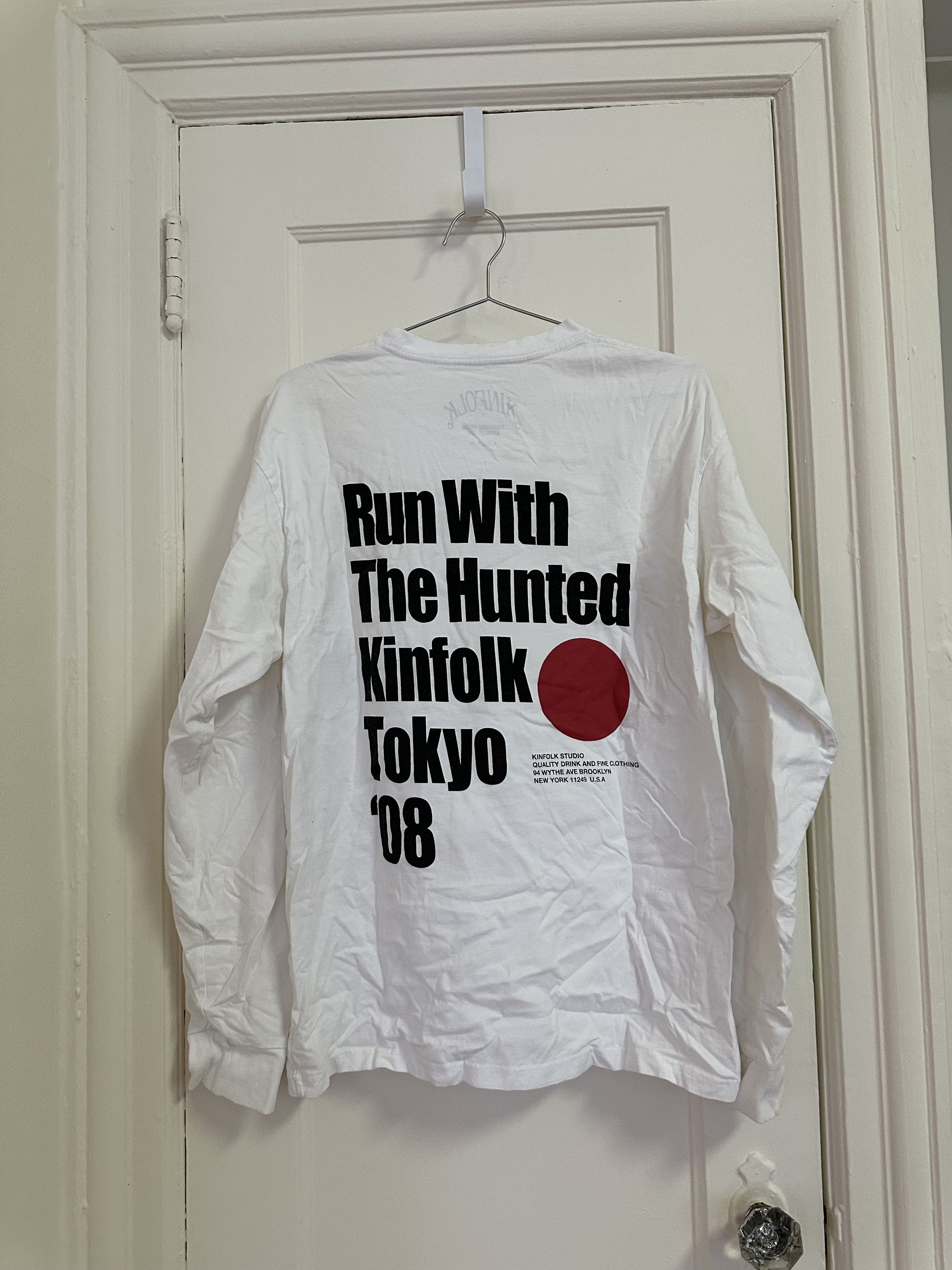 Kinfolk Kinfolk Long Sleeve - Run with the Hunted Kinfolk Tokyo '08 Size US L / EU 52-54 / 3 - 2 Thumbnail