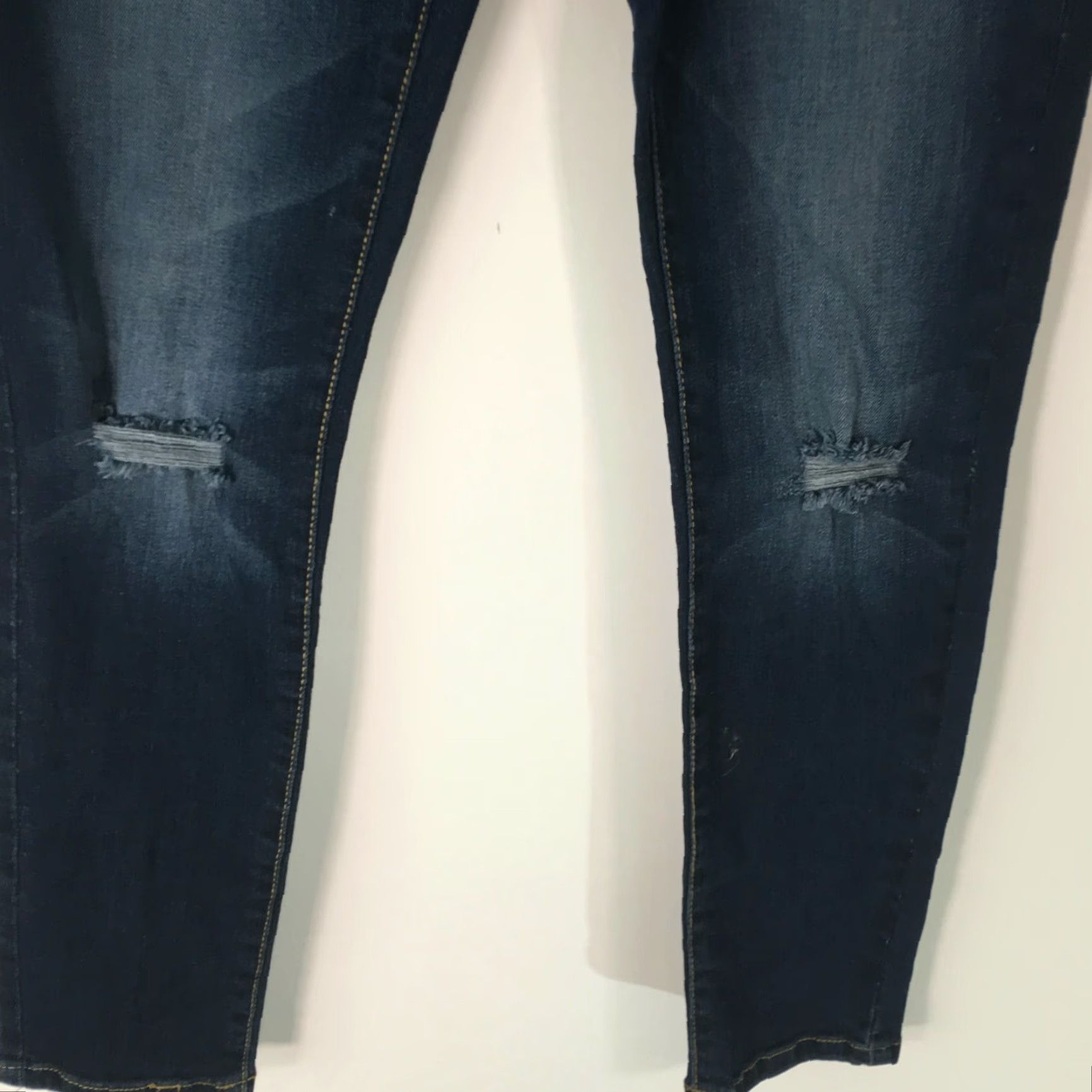 Vintage Aéropostale Jeans Skinny Denim 6 Short Woman Blue 28" Inseam 5-Pocket Regular Rise Jeans Womens Size 28" / US 6 / IT 42 - 5 Thumbnail