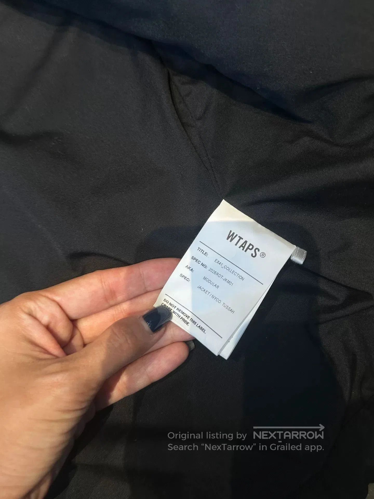 Wtaps WTAPS MODULAR JACKET NYCO TUSSAH. Size US S / EU 44-46 / 1 - 4 Thumbnail