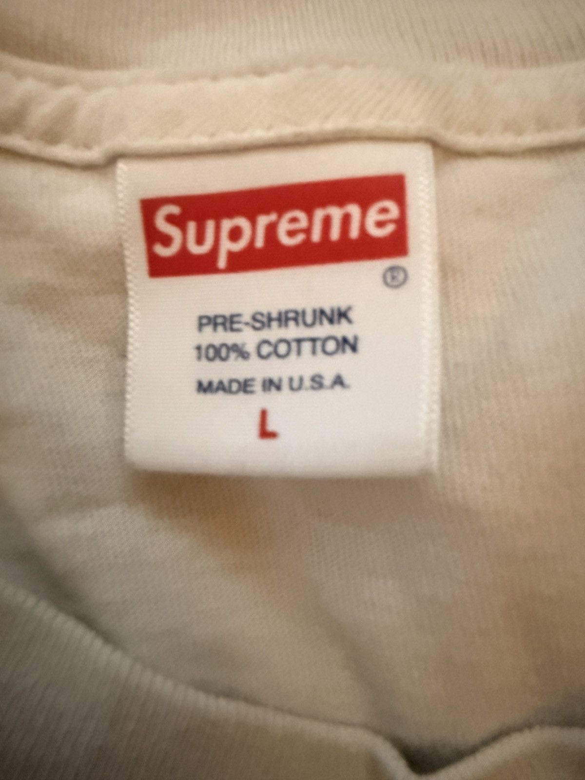 Supreme Supreme shirt L - made in USA Size US L / EU 52-54 / 3 - 4 Thumbnail
