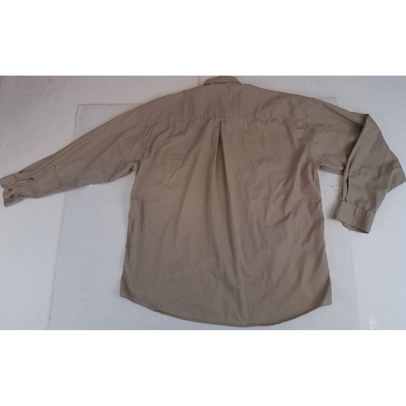 Vintage VINTAGE Snoopy Saxaphone Playing Jazz Music Full Button Polo Shirt sz 16 1/2 XL Beige Cotton Canvas Embroidered Button-Up Collared Men Size US XL / EU 56 / 4 - 5 Thumbnail