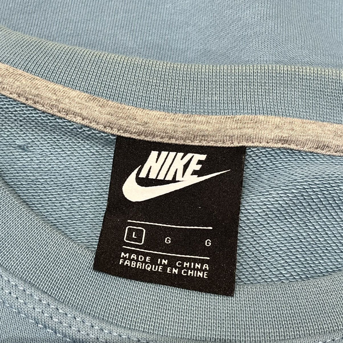 Nike Nike Logo Crewneck Blue Size US L / EU 52-54 / 3 - 3 Thumbnail