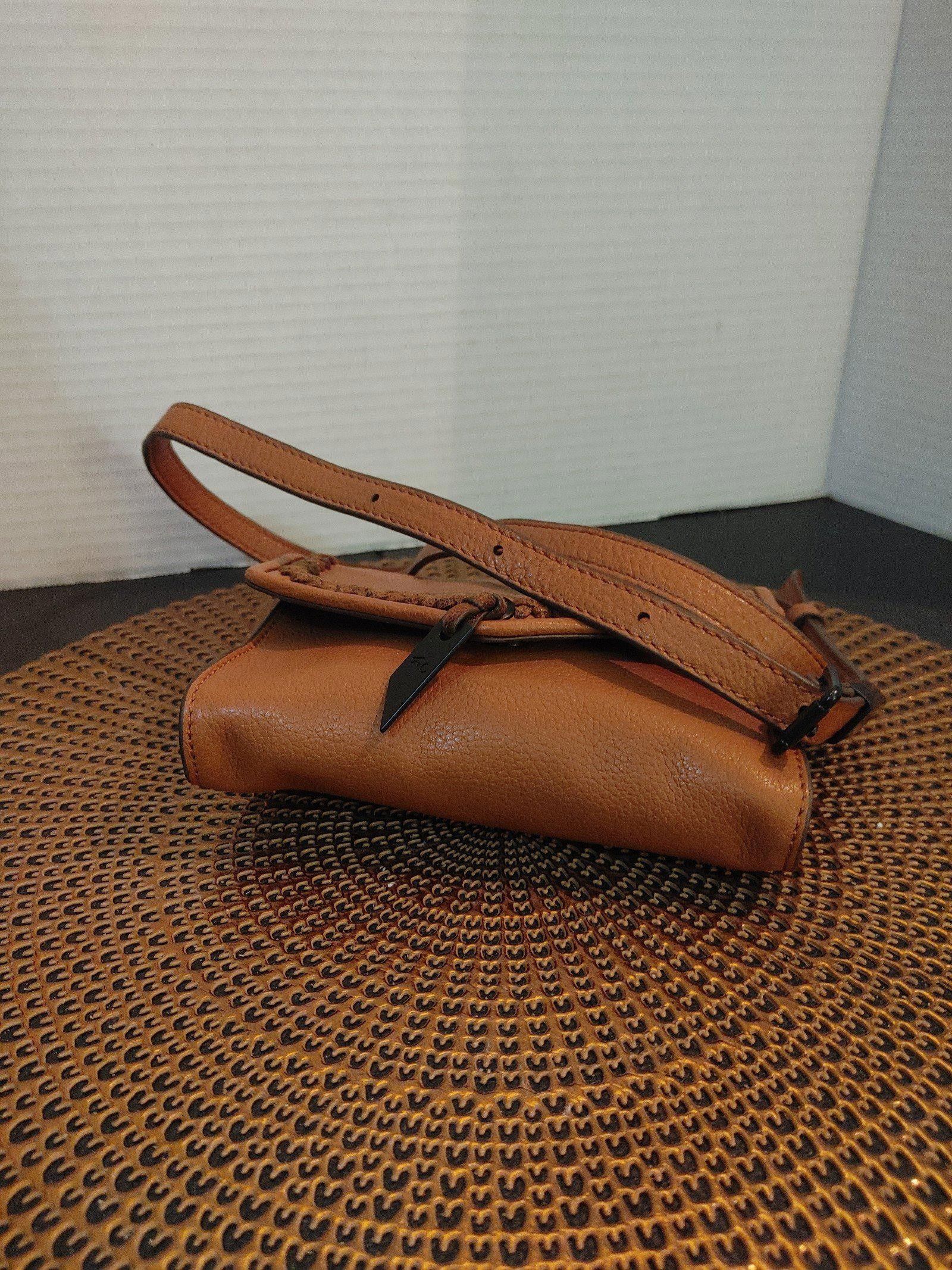 Designer Foley + Corinna Violetta Flat Leather Crossbody Size ONE SIZE - 6 Thumbnail