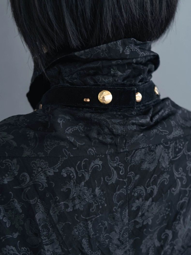Comme des Garcons Comme Des Garcons Rivet velvet strap dress Size M / US 6-8 / IT 42-44 - 6 Thumbnail