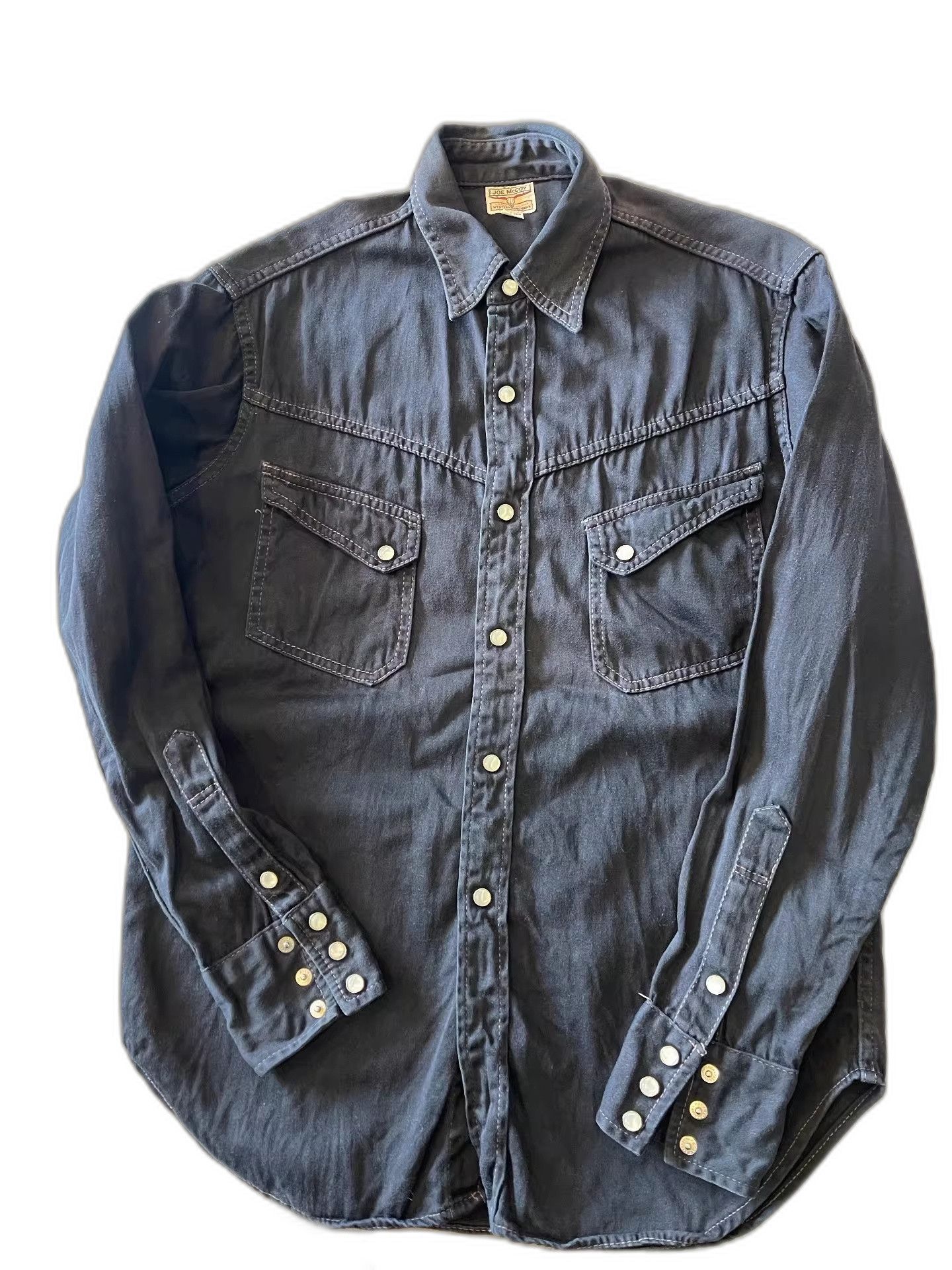 The Real McCoy's JOE MCCOY Western Shirt Size US S / EU 44-46 / 1 - 1 Thumbnail
