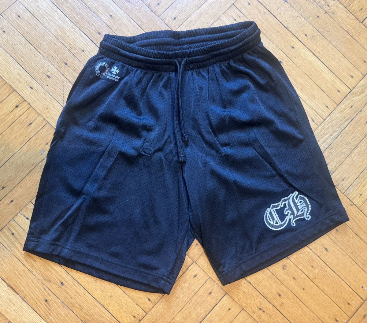 Chrome Hearts Mesh Varsity Shorts