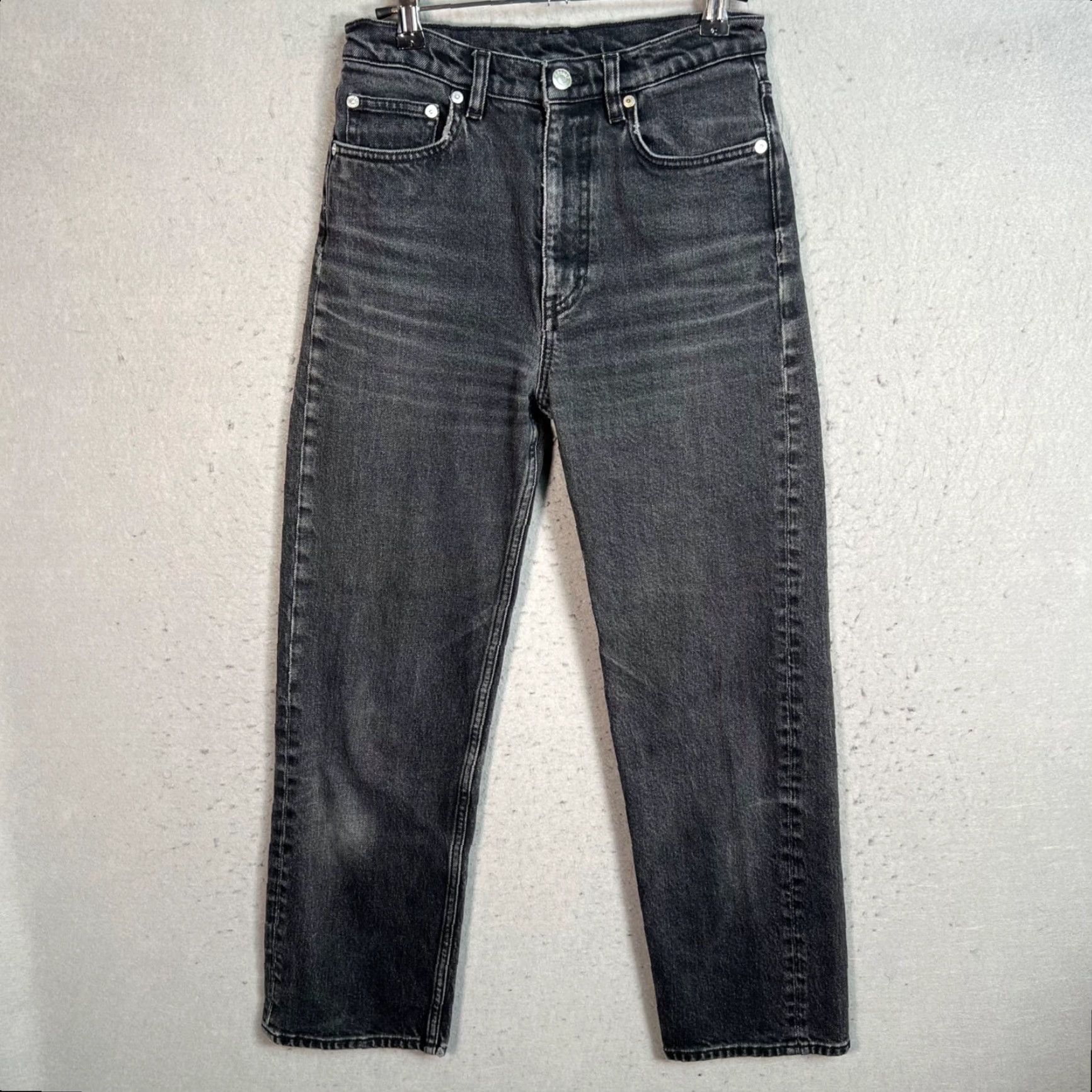 Arket Arket Jeans Size 26 Slim Straight Gray Cotton Blend Denim Womens Size 26" / US 2 / IT 38 - 2 Thumbnail