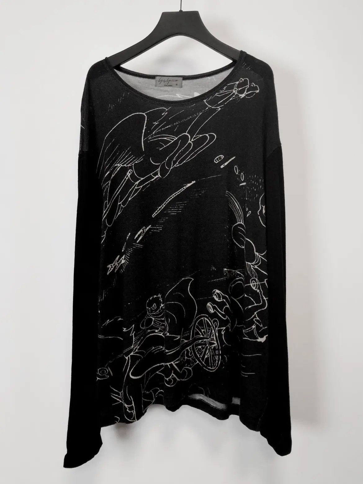 Yohji Yamamoto Yohji Yamamoto Pour Homme 009 Painting Knitwear-2505 Size US L / EU 52-54 / 3 - 1 Thumbnail