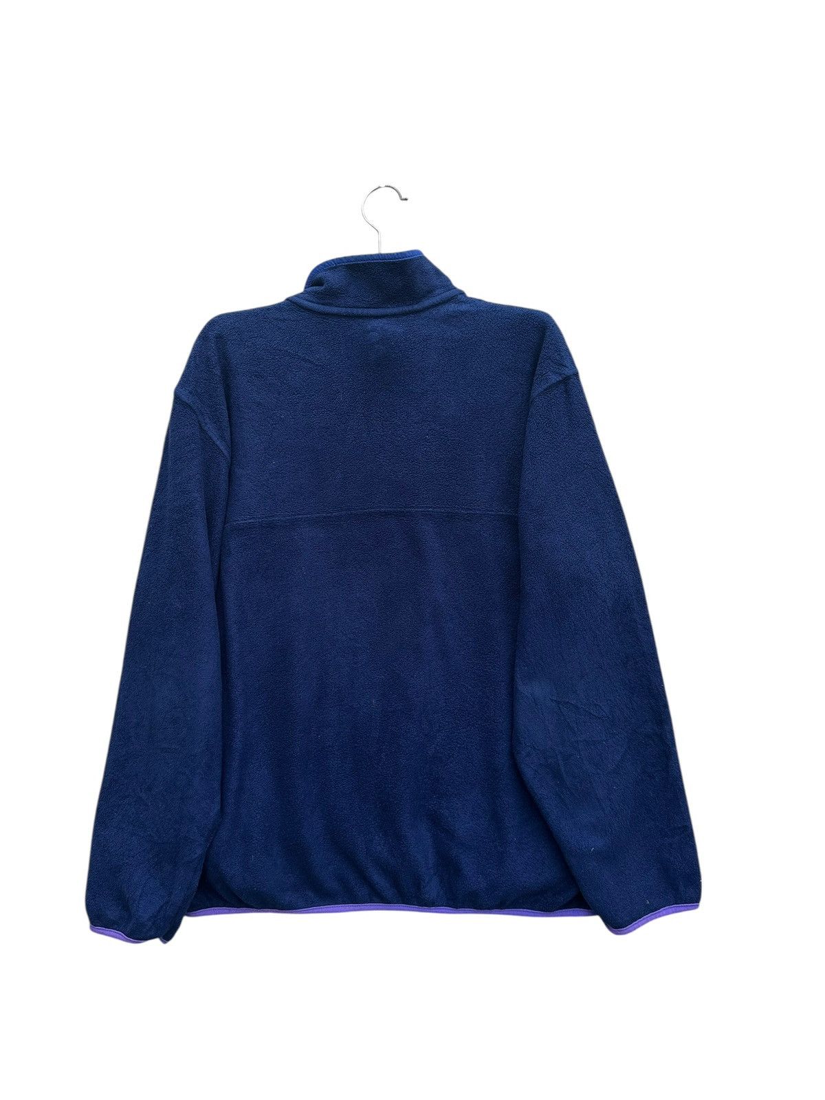Vintage Vintage LL Bean Half Snap Button Fleece Jacket Size US L / EU 52-54 / 3 - 2 Thumbnail