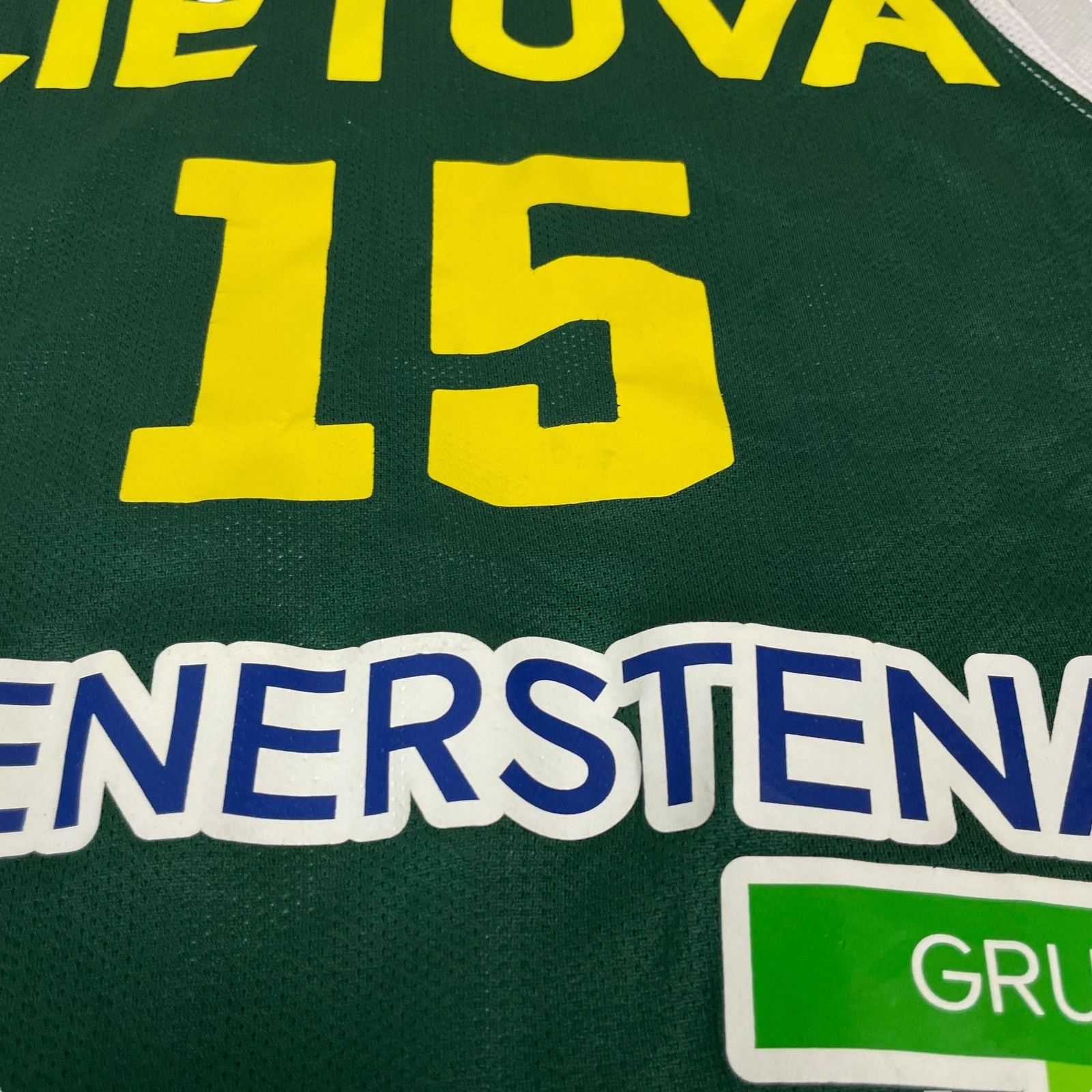 Nike Nike Men Lithuania National Basketball Team Jersey Set Small Size US S / EU 44-46 / 1 - 5 Thumbnail