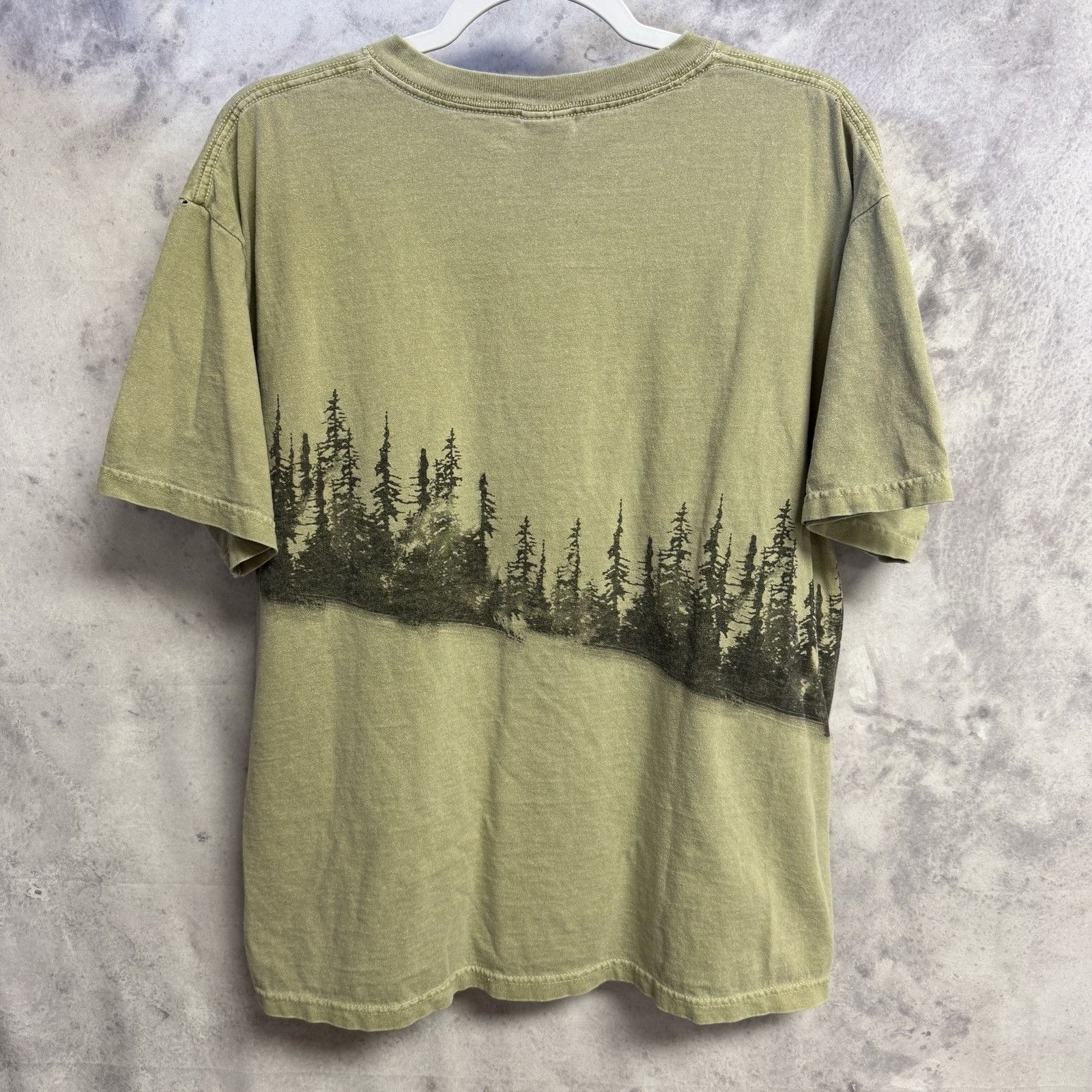 Vintage Vintage Powder Mountain Snowboard T Shirt Mens Large Brown Size US L / EU 52-54 / 3 - 2 Thumbnail