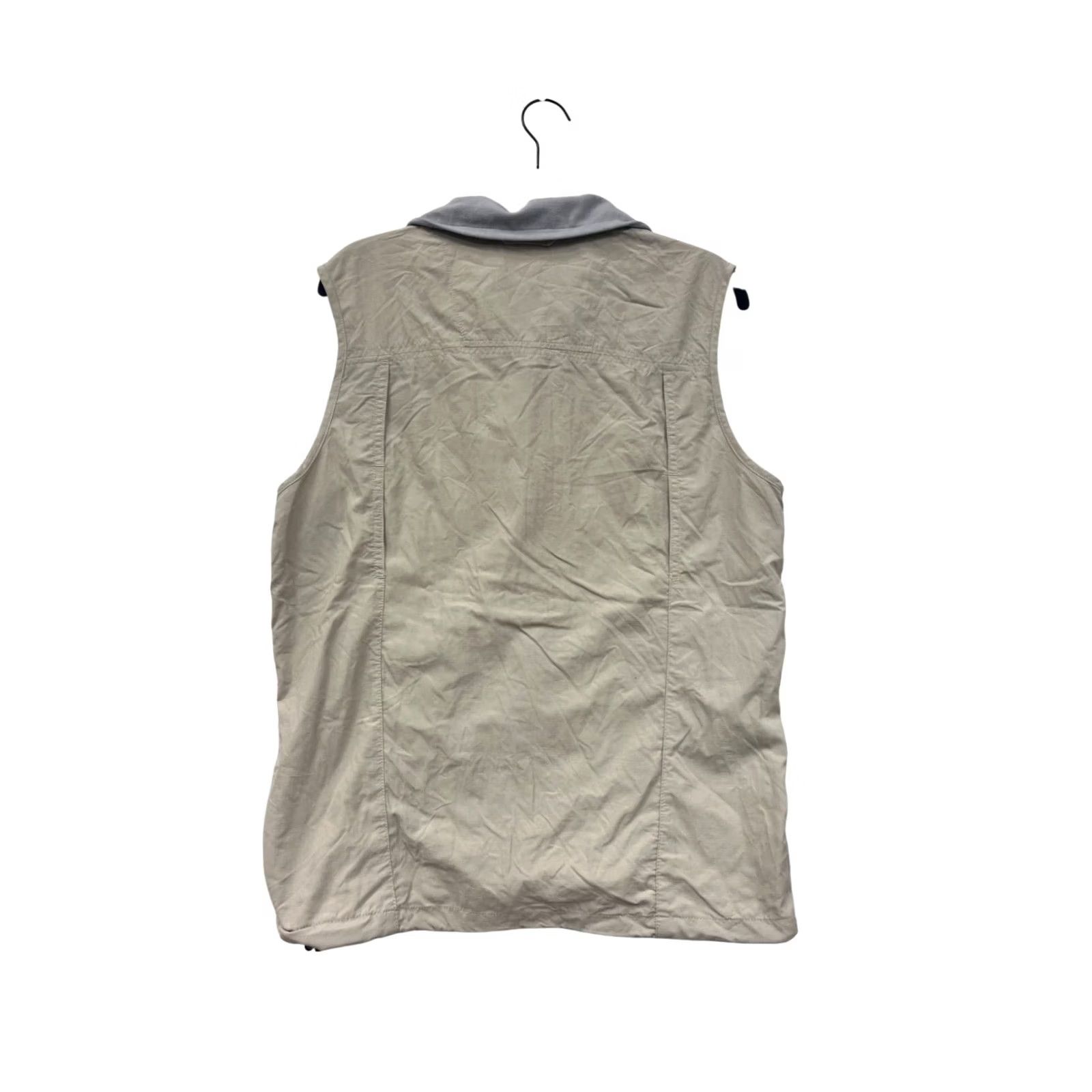 Vintage Columbia Vest Beige Lightweight Sun Protection Windbreaker S Mens Size US S / EU 44-46 / 1 - 2 Thumbnail