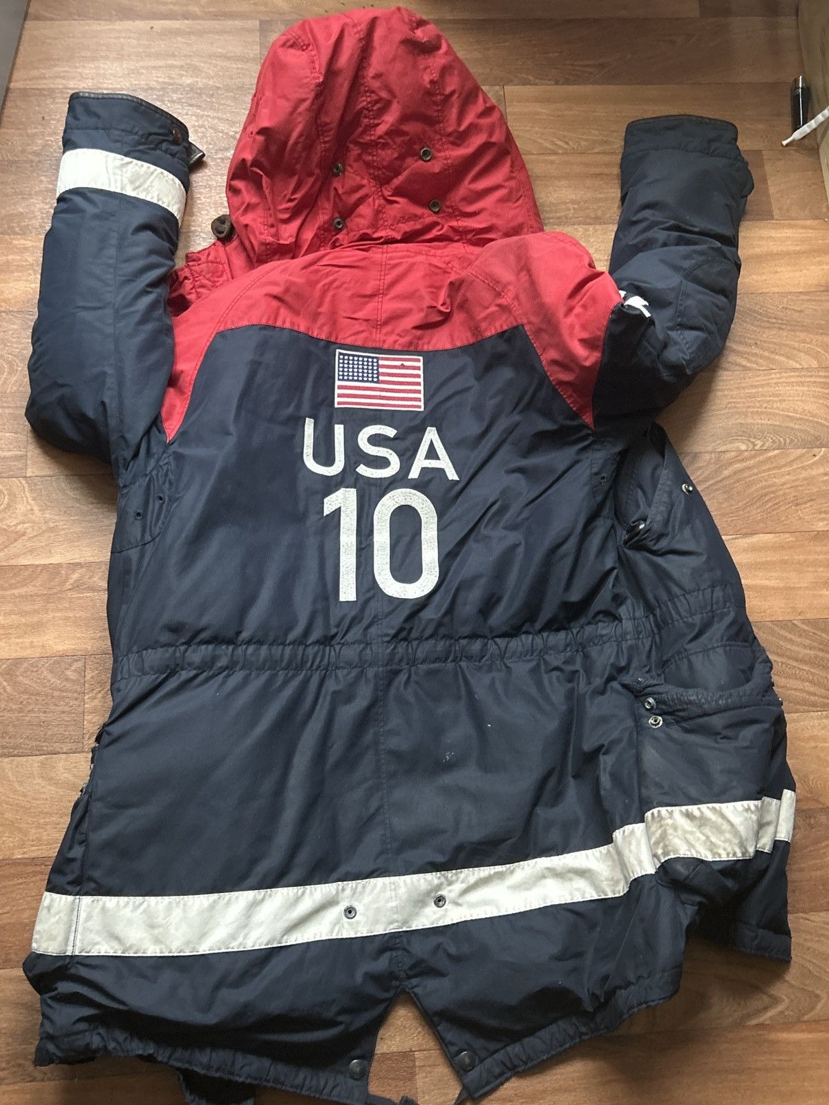 USA Olympics Polo Ralph Lauren 2010 Olympic Team USA Parka *SUPER RARE* Size US M / EU 48-50 / 2 - 3 Thumbnail