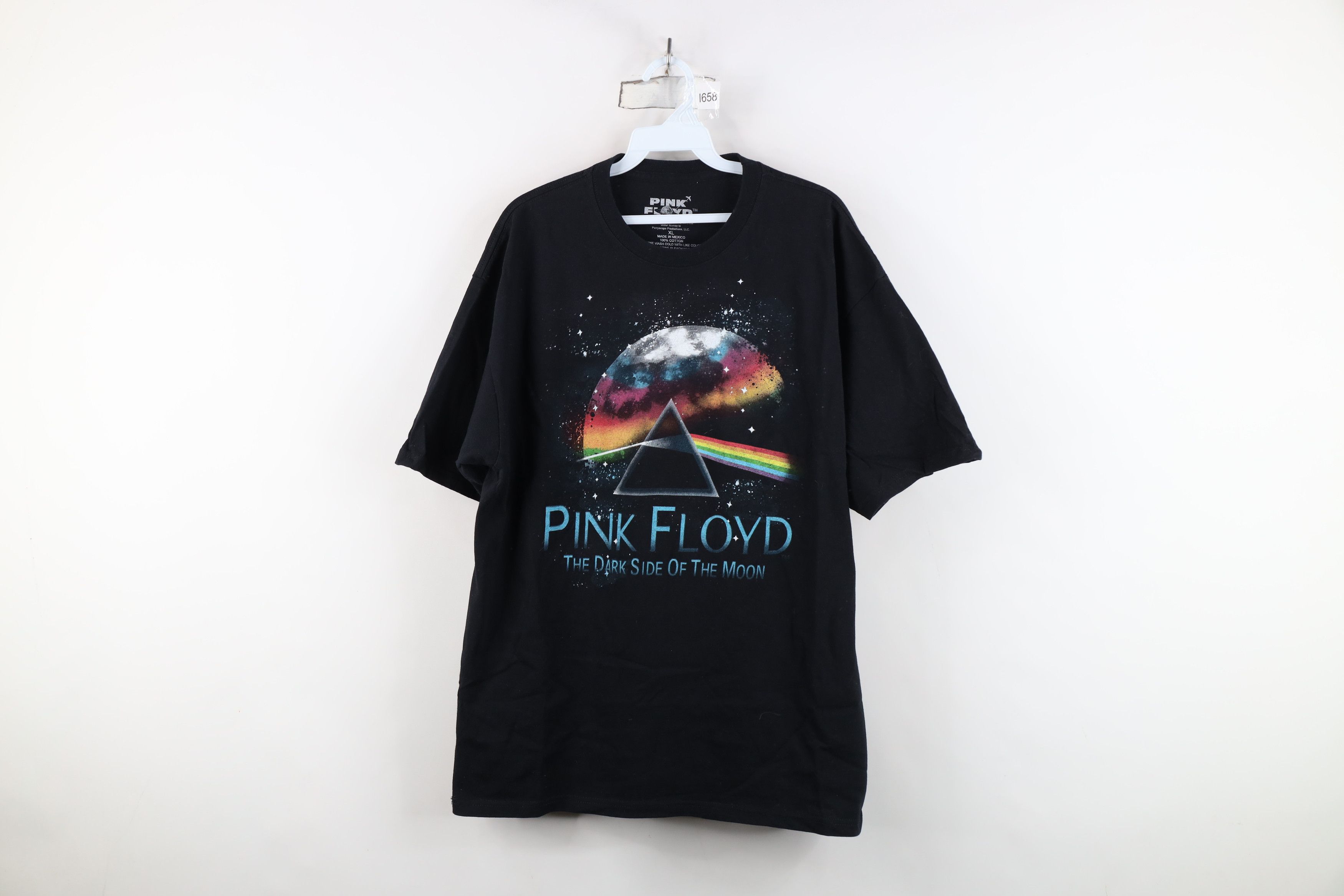 Vintage Retro Y2K Dark Side of the Moon Pink Floyd Band T-Shirt Size US XL / EU 56 / 4 - 1 Thumbnail