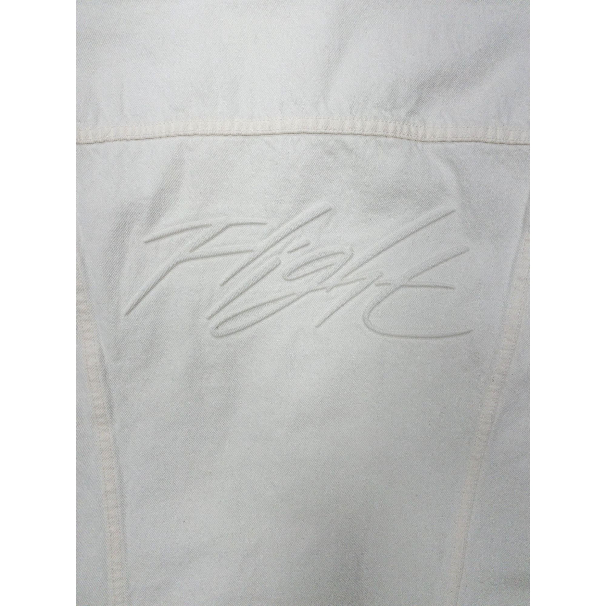 Levi's Air Jordan x Levis Reversible White+Black Trucker Jacket Size US XL / EU 56 / 4 - 4 Thumbnail