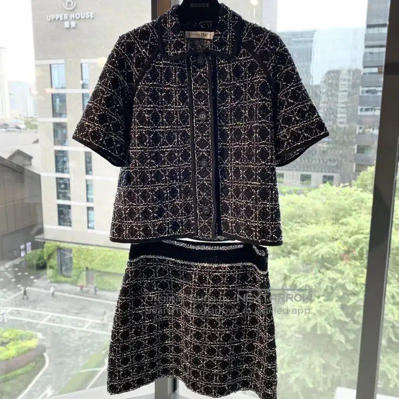 Dior Dior Black Cotton Women's Dress . Size XXS / US 00 / IT 34 - 1 Thumbnail