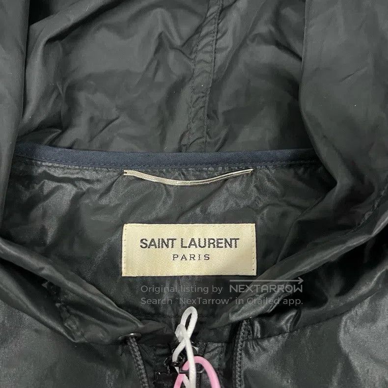 Saint Laurent Paris Saint Laurent Paris Embroidered Letter Y Men's Black Windp Size US M / EU 48-50 / 2 - 5 Thumbnail