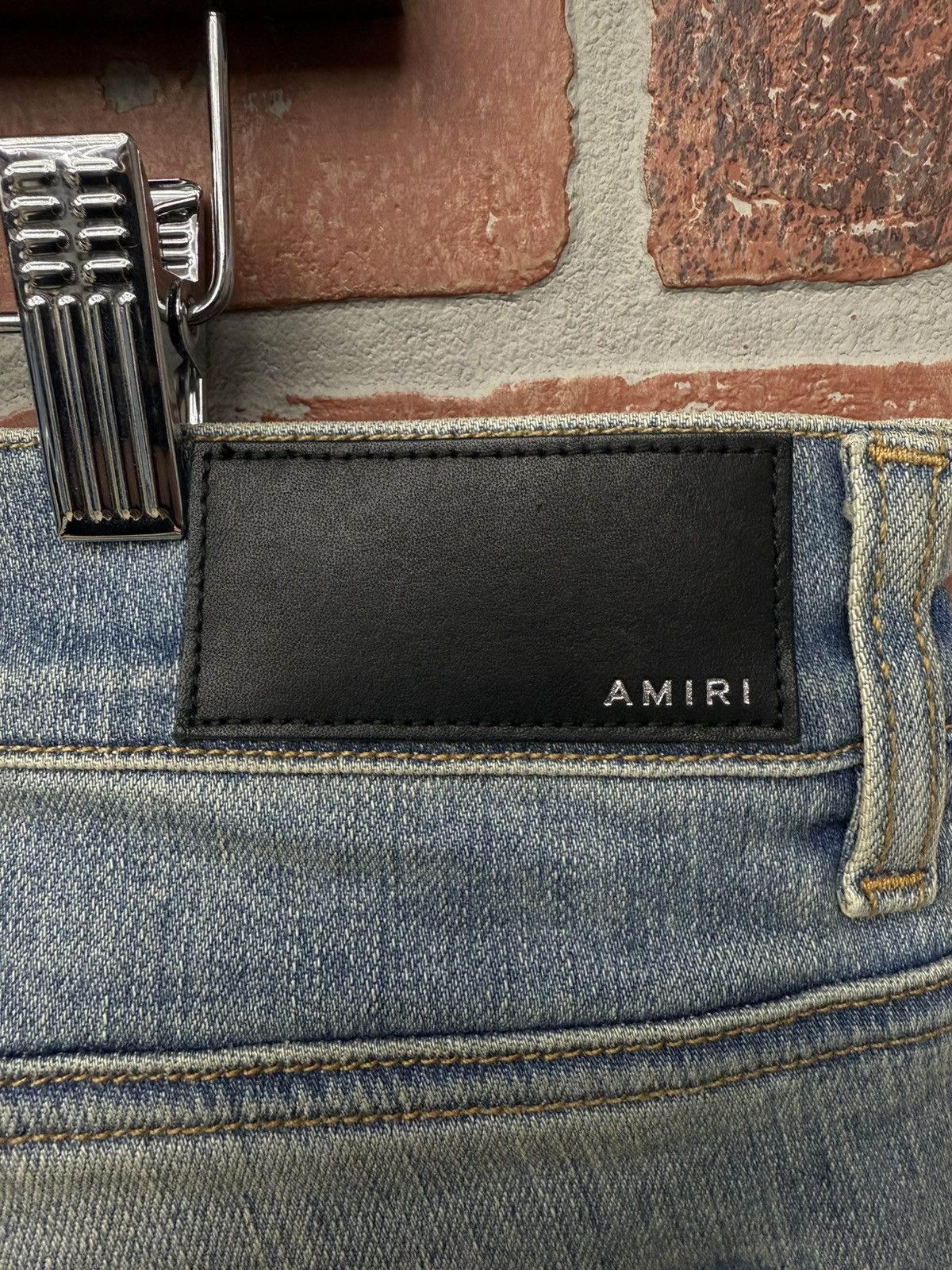 Amiri Amiri MX1 Jeans Clay Indigo Size 40 Size US 40 / EU 56 - 9 Thumbnail