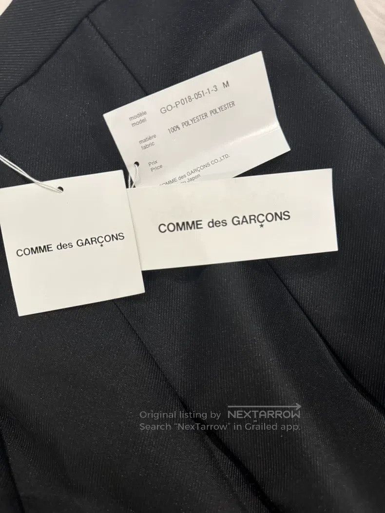 Comme des Garcons Comme Des Garcons size M Pleated loose skirt pants Size 23" - 6 Thumbnail