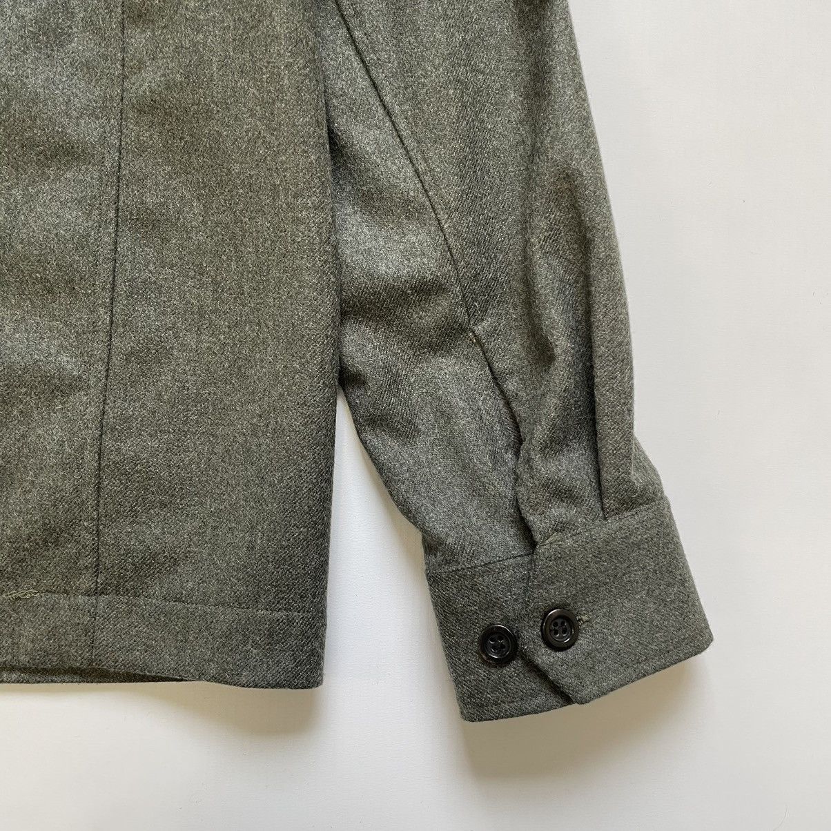 Our Legacy Sample ‘Moss Green’ Zip Wool Jacket Size US M / EU 48-50 / 2 - 13 Thumbnail