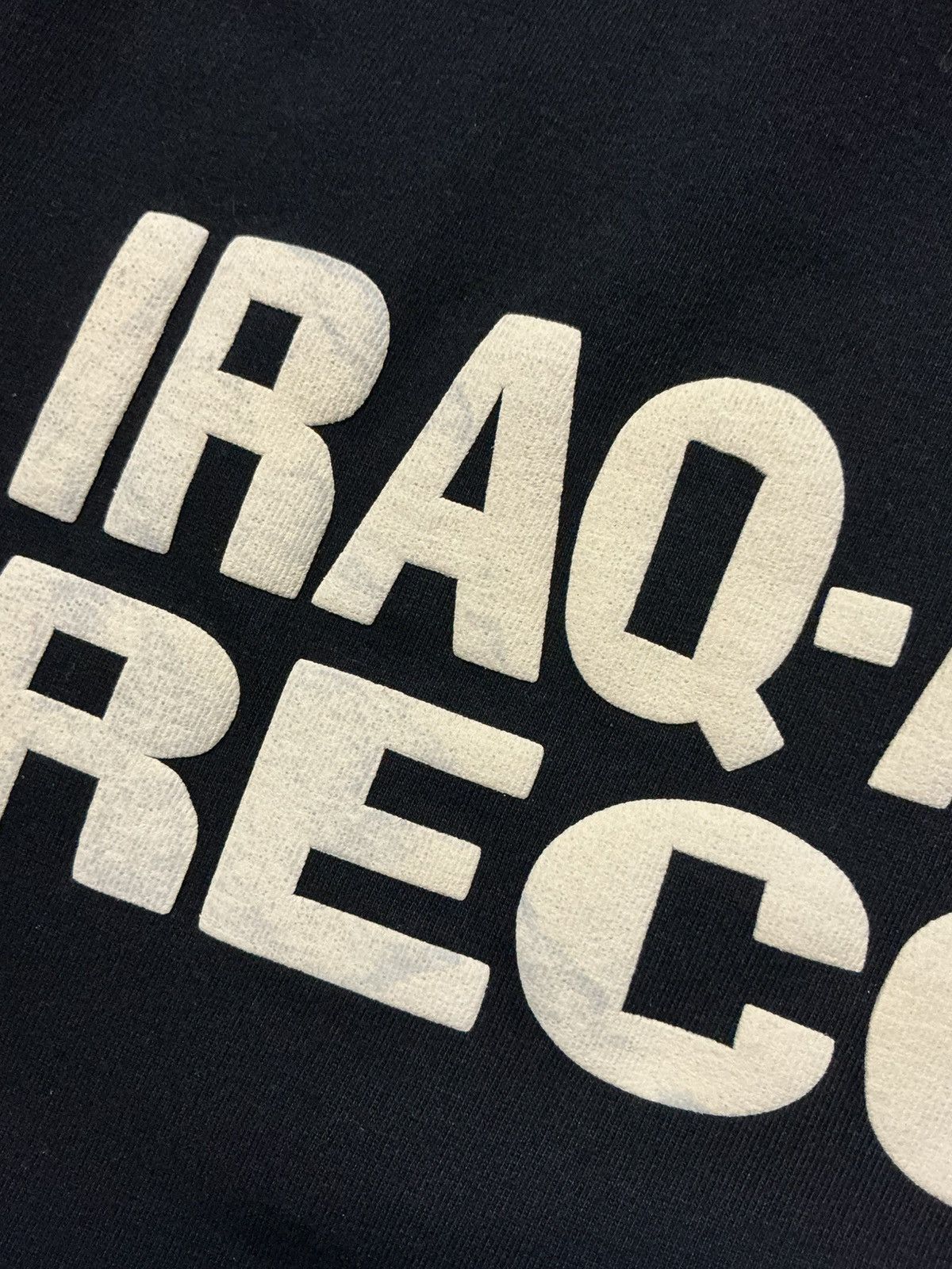 Other Maktaba Iraq-A-Fella Records Puff Print Heavyweight T-Shirt Size US XL / EU 56 / 4 - 5 Thumbnail