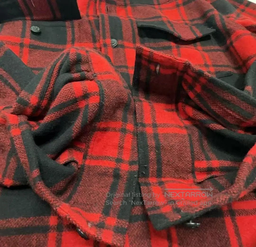 Off-White OFF-WHITE Red Plaid Button-Up Shirt for All 0079. Size US S / EU 44-46 / 1 - 4 Thumbnail