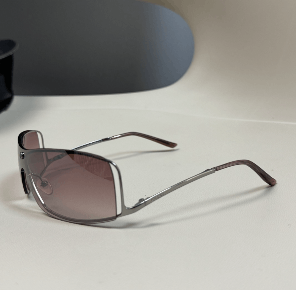 Gucci Gucci Sunglasses GG1709 Mask Logo Shield Sport Size ONE SIZE - 5 Thumbnail