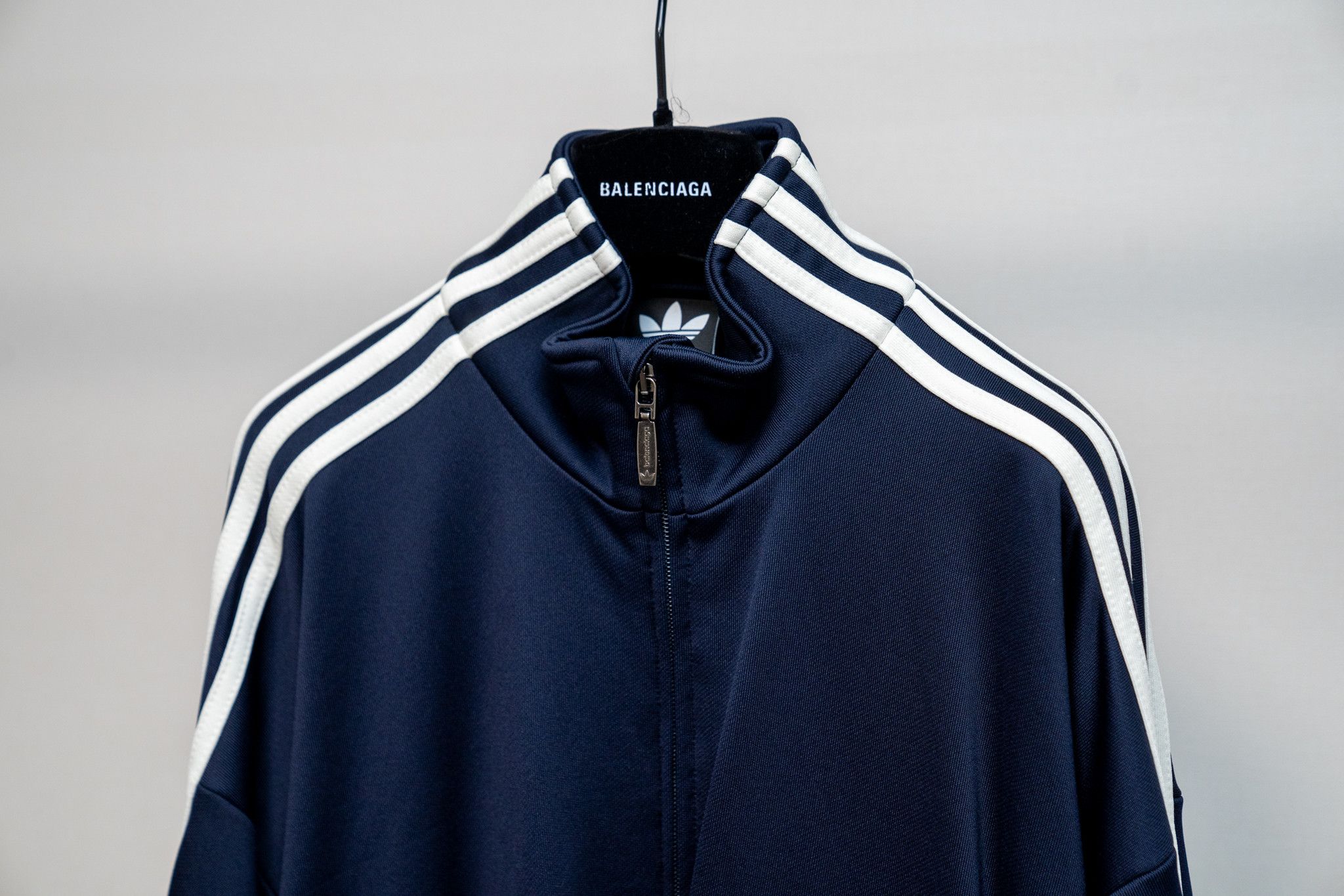 Adidas × Balenciaga 2023SS BALENCIAGA adidas track jacket NAVY size2 Size US M / EU 48-50 / 2 - 7 Thumbnail
