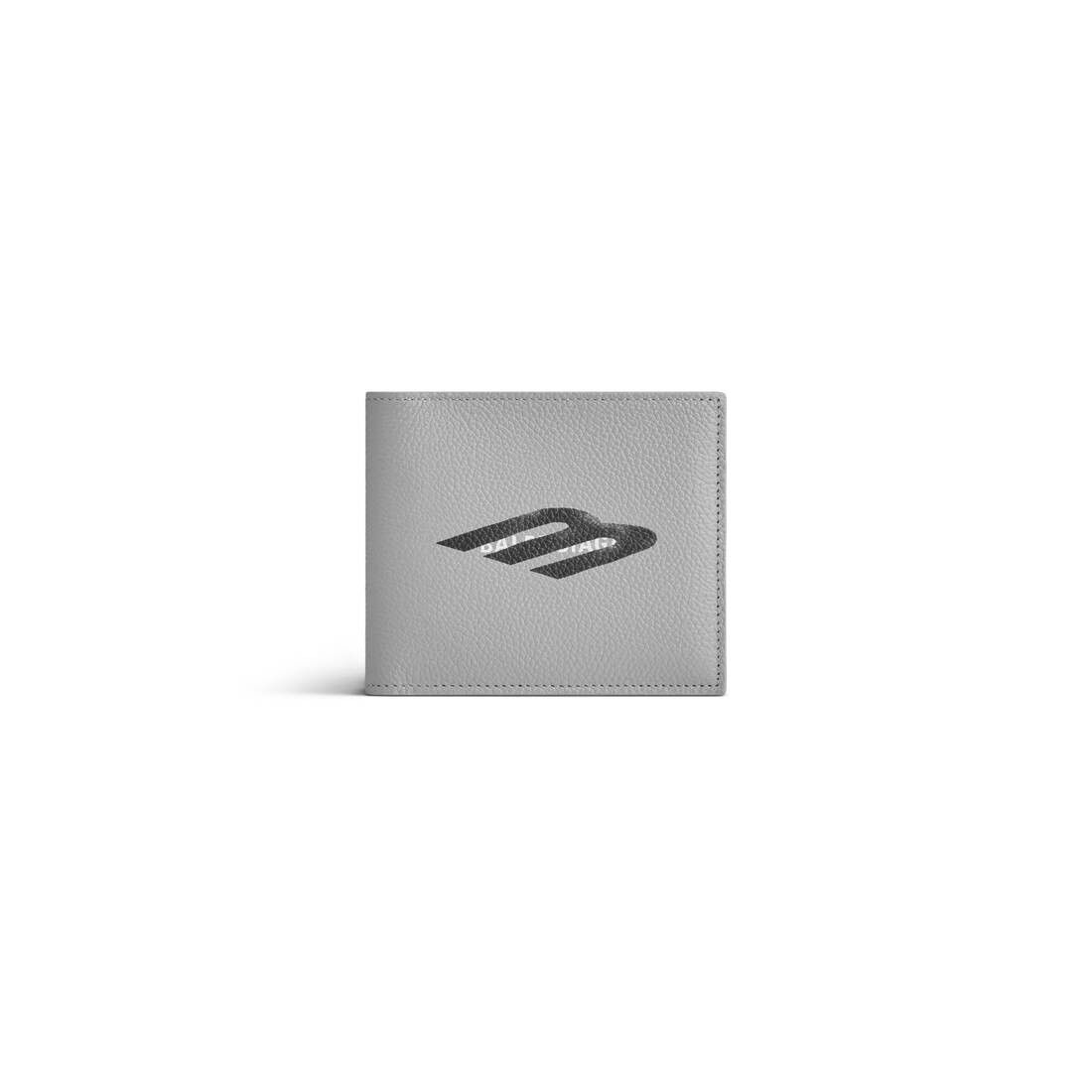 o1tr1nto0525 Size: OS / Cash Square Folded Wallet in Grey