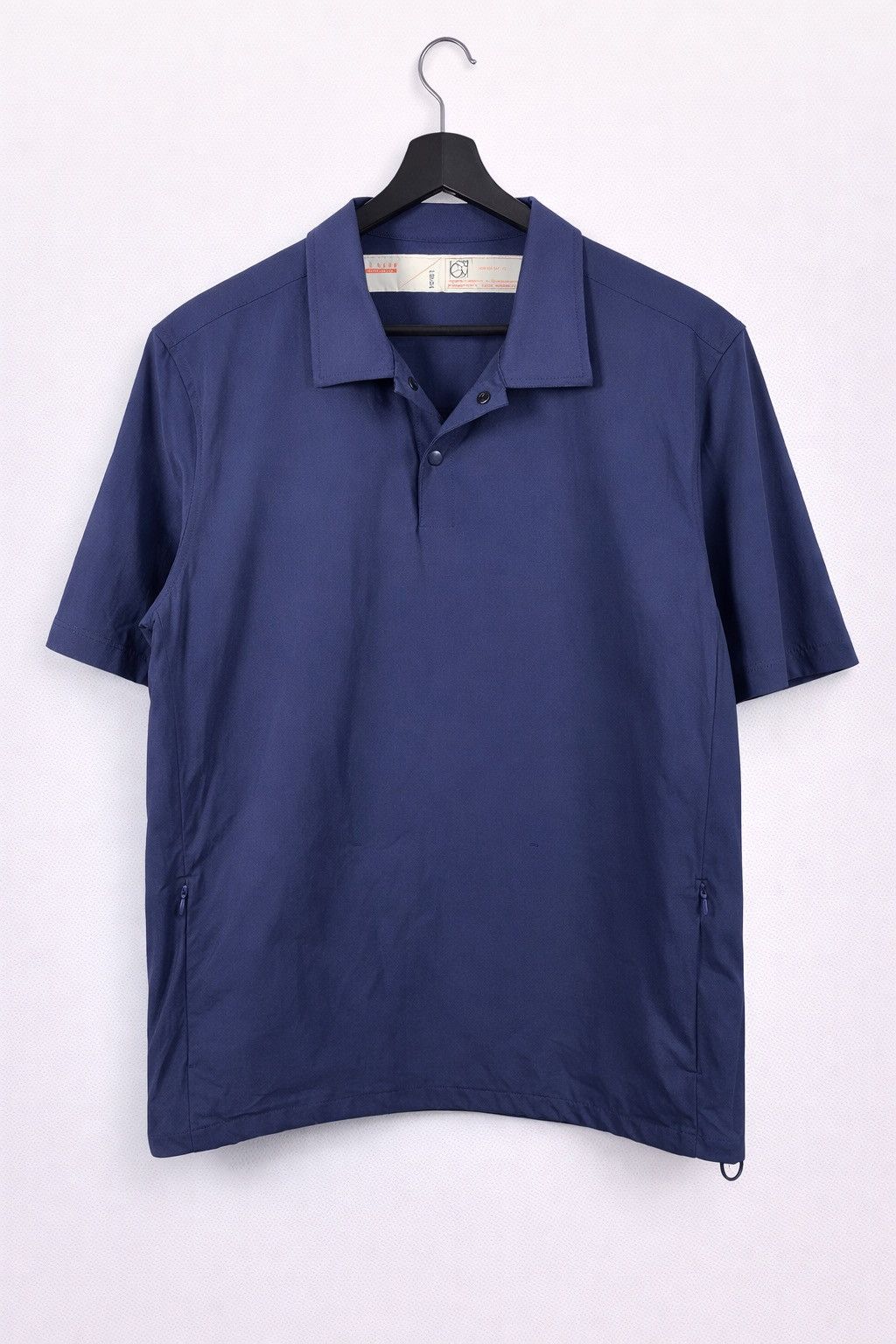 NANO universe Nano Universe Technical Short-Sleeve Polo Shirt Minimalist Size US S / EU 44-46 / 1 - 1 Thumbnail