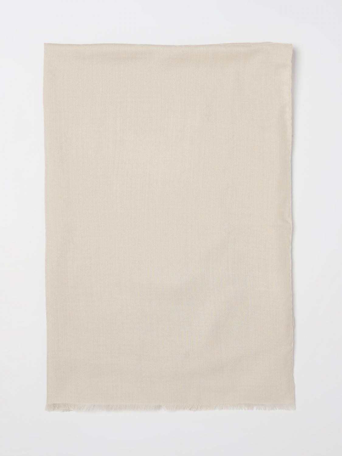Max Mara Max Mara Scarf Woman Beige Size ONE SIZE - 1 Thumbnail