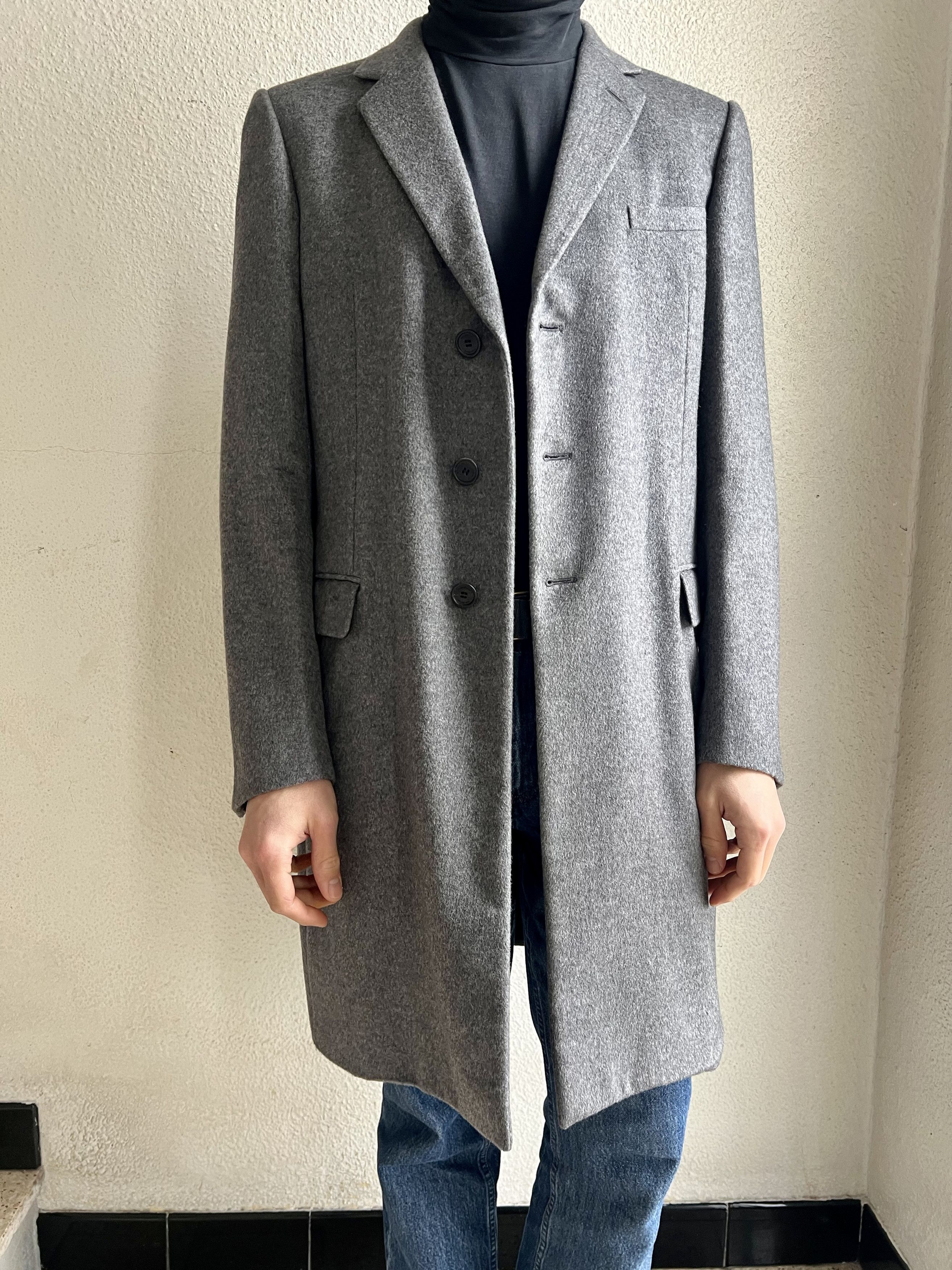 image of Dior Coat in Grey, Men's (Size Medium)