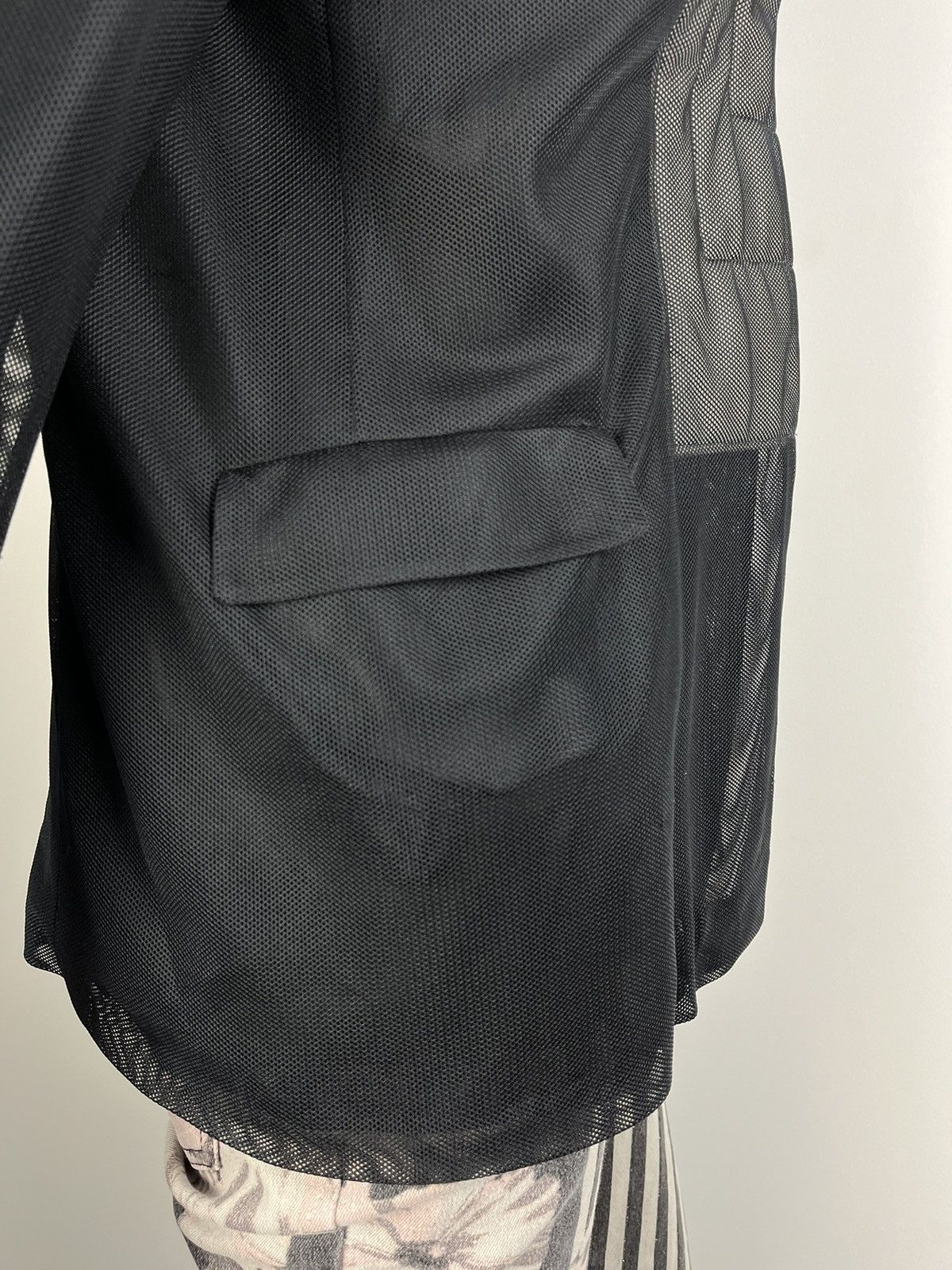Jil Sander Jil Sander single breasted blazer jacket transparent mesh Size M / US 6-8 / IT 42-44 - 7 Thumbnail