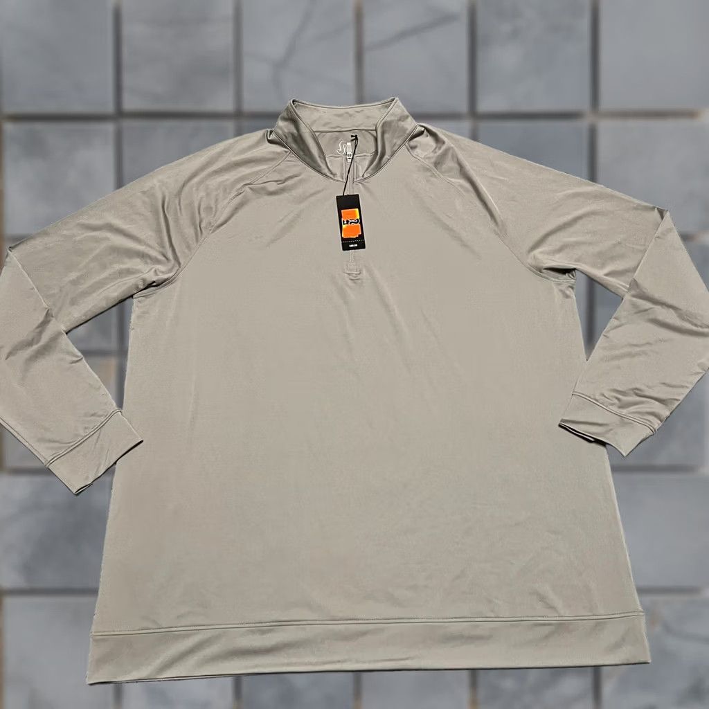 Vintage VINTAGE Southern Seam Shirt Mens XXL Gray Quarter Zip Golf Performance Long Sleeve Size US XXL / EU 58 / 5 - 1 Thumbnail