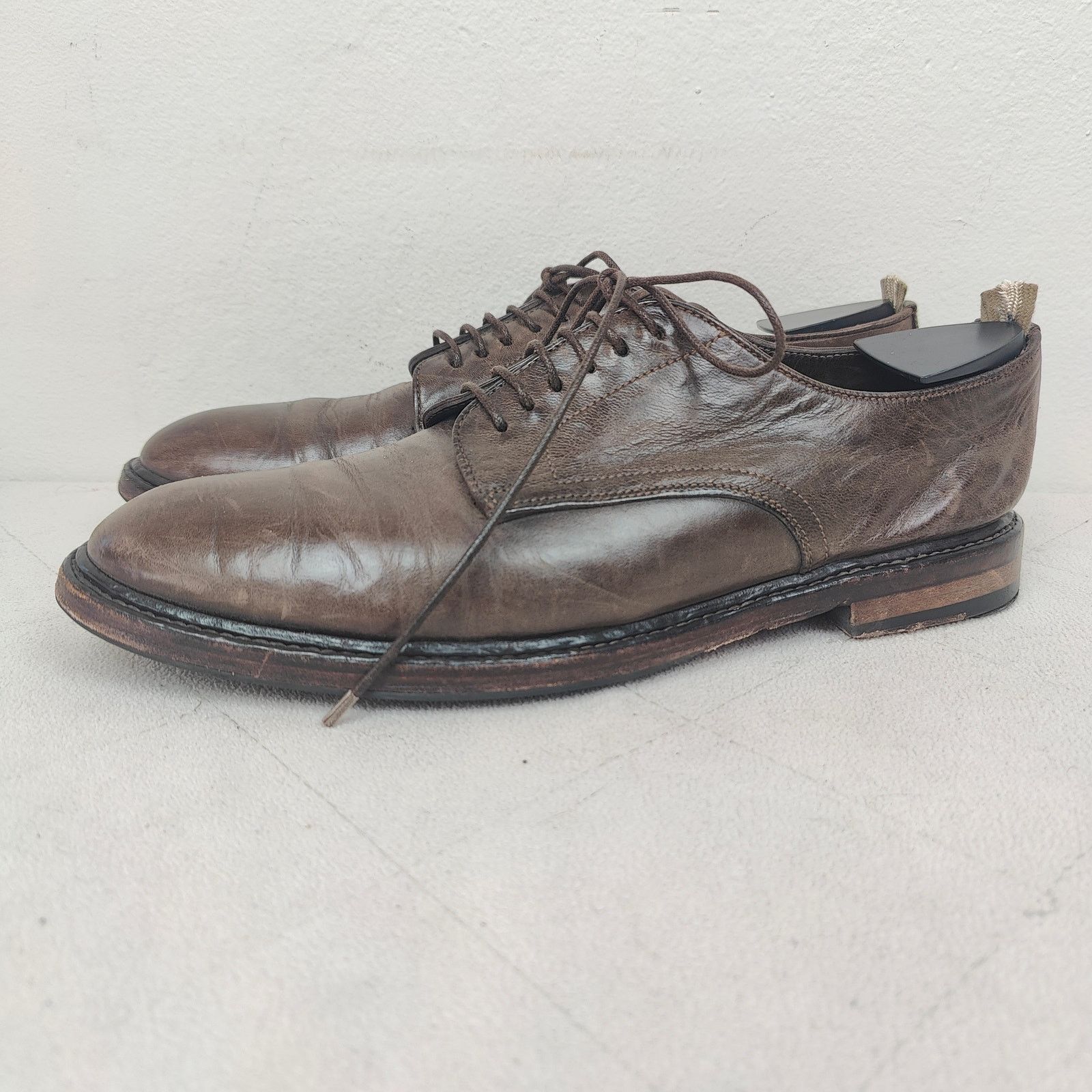 Officine Creative Officine Creative Cornell Leather Derby Shoes Mens 41 US 8 Size US 8 / EU 41 - 4 Thumbnail