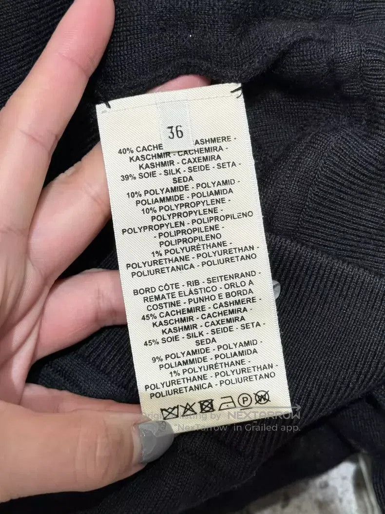 Hermes Hermes Black Camo Logo Jacket Women's Knitted Size XS / US 0-2 / IT 36-38 - 6 Thumbnail