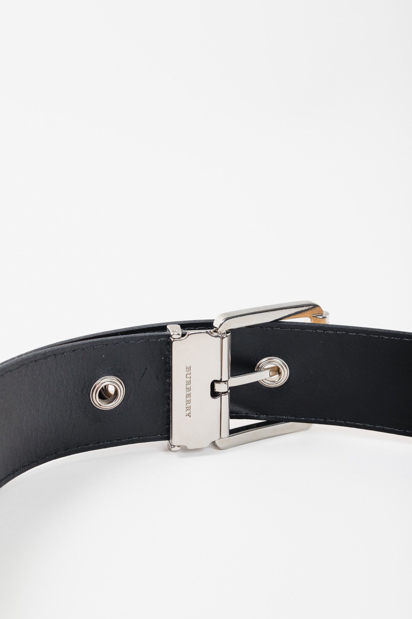 Burberry Burberry House Check Coated Canvas Belt Size ONE SIZE - 4 Thumbnail