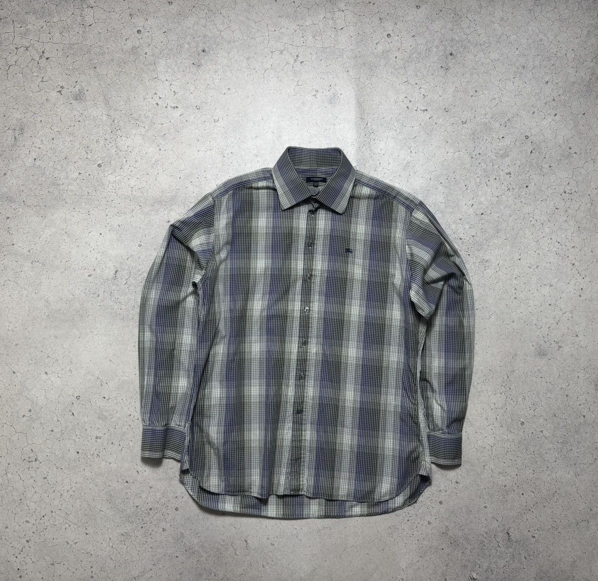 Burberry Burberry London Checked Button Up Vintage Shirt Size US L / EU 52-54 / 3 - 1 Thumbnail