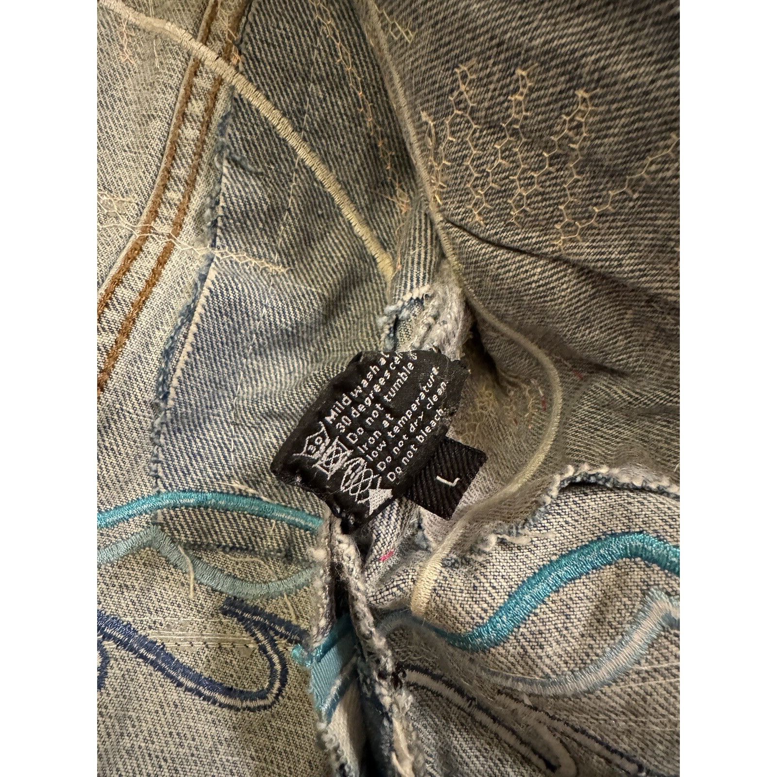 Who Decides War Who Decides War x Pale USA Surfboard Denim Vest Multicolor L Size US L / EU 52-54 / 3 - 6 Thumbnail