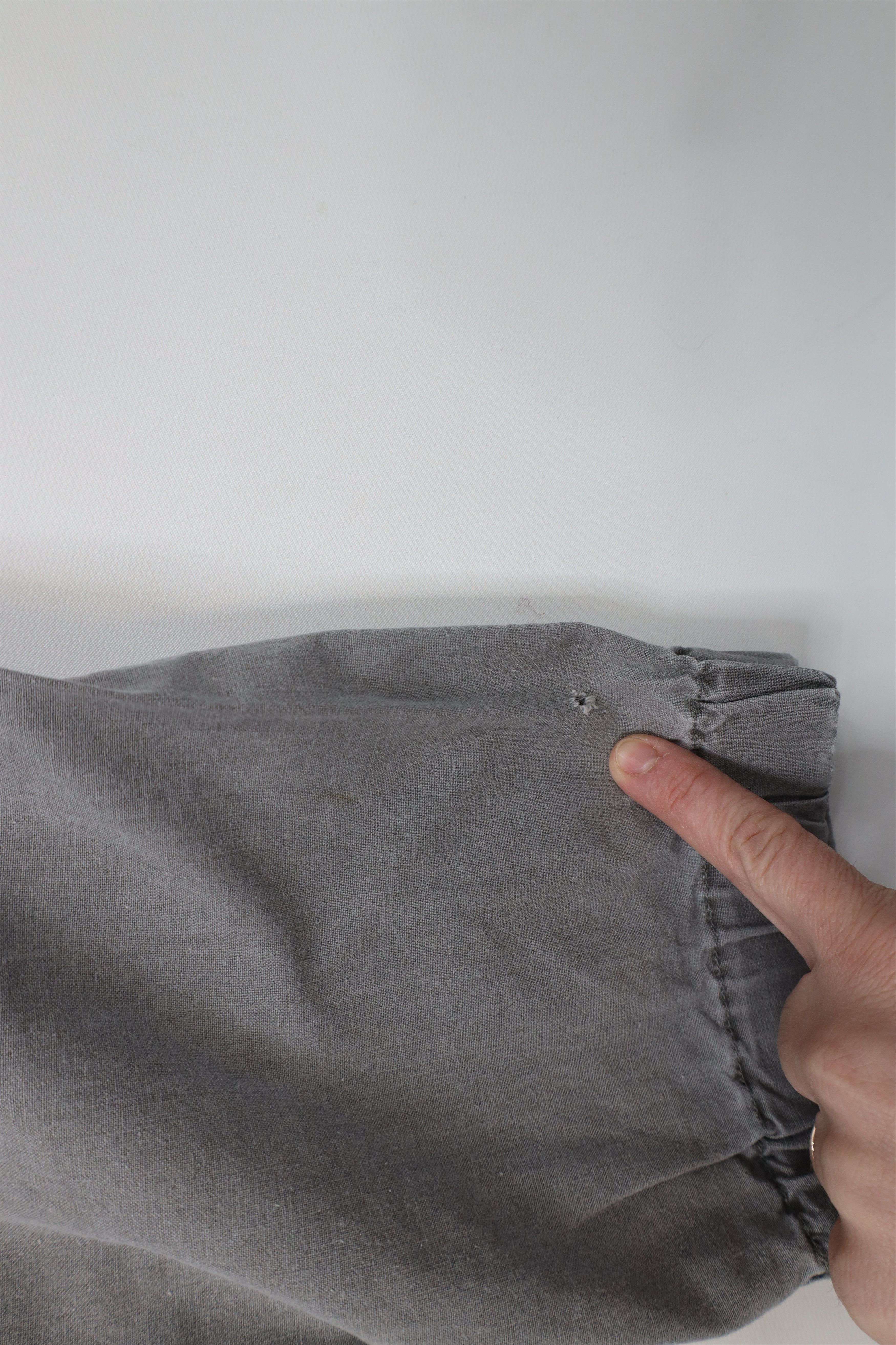 Vintage Vintage 90s Streetwear Stonewash Belted Joggers Pants Gray Size US 36 / EU 52 - 7 Thumbnail