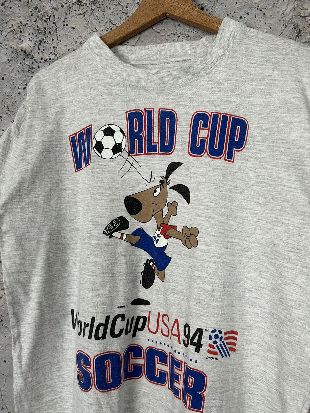 Vintage Vintage 1994 USA FIFA World Cup Soccer Football Rare Size US L / EU 52-54 / 3 - 3 Thumbnail