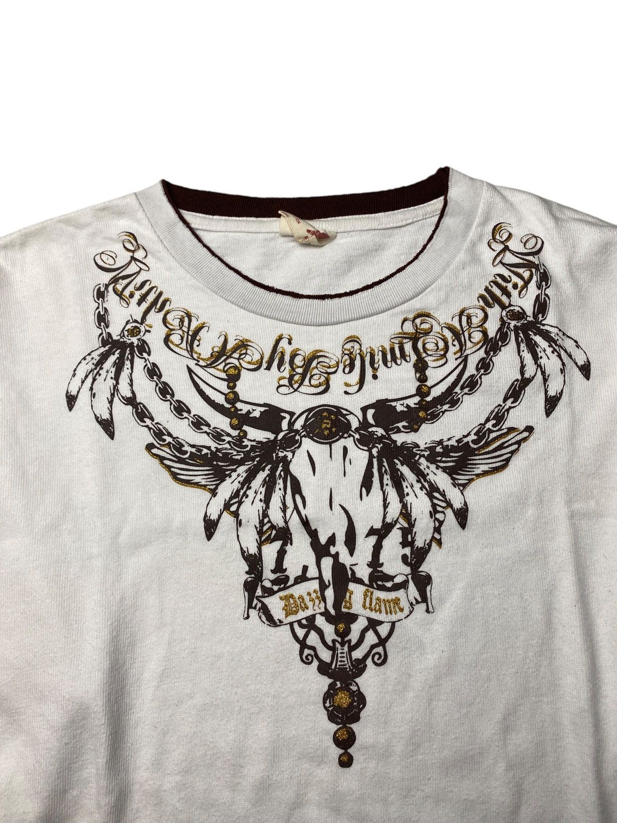 If Six Was Nine 2000's Oblo Design Ethnic Tribal Necklace Longsleeve Size US S / EU 44-46 / 1 - 2 Thumbnail
